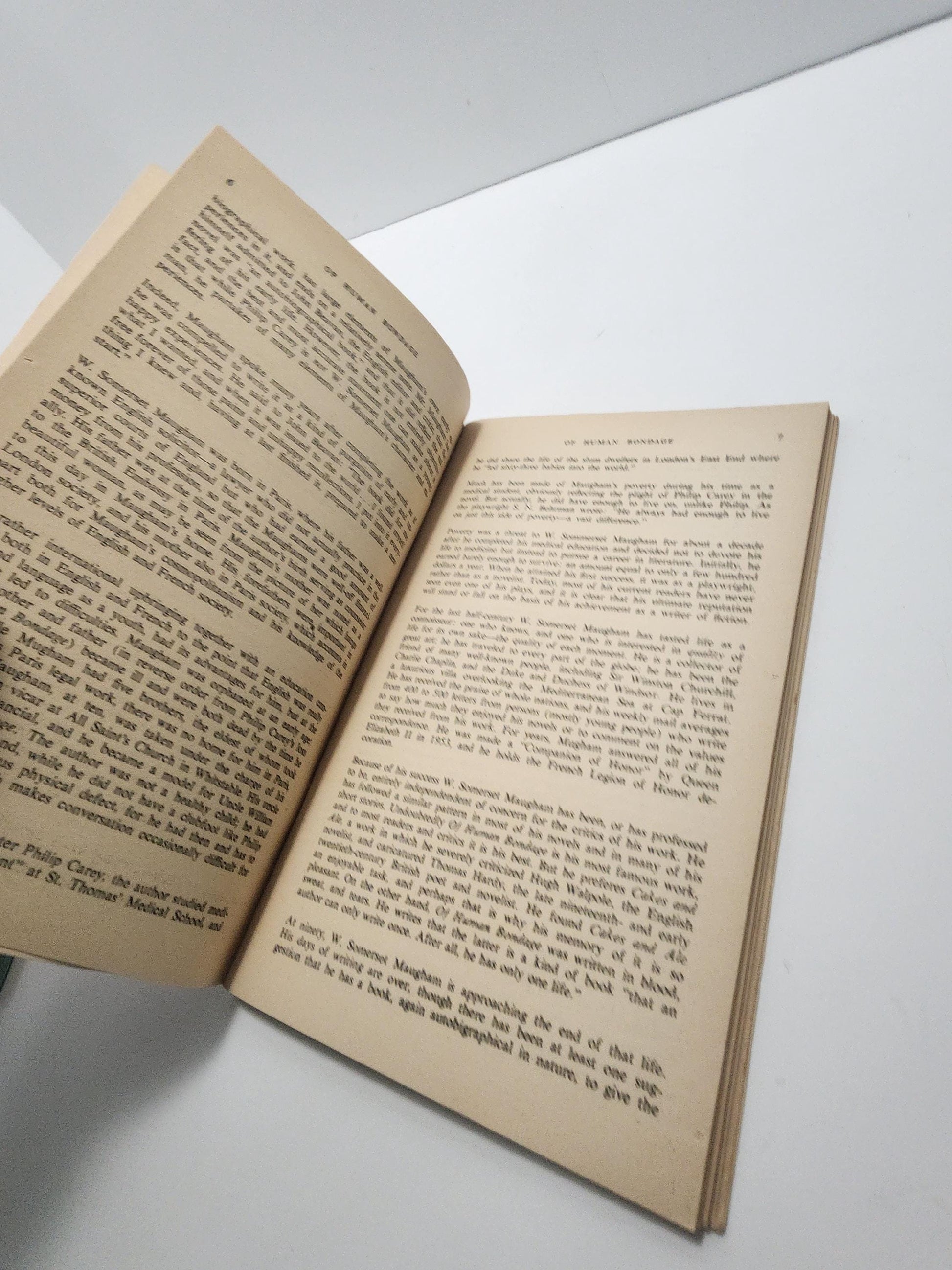 Monarch Review Notes & Study Guide for W. Somerset Maugham's novel, Of Human Bondage - Bondage - Books - Monarch Review - Somerset Maugham