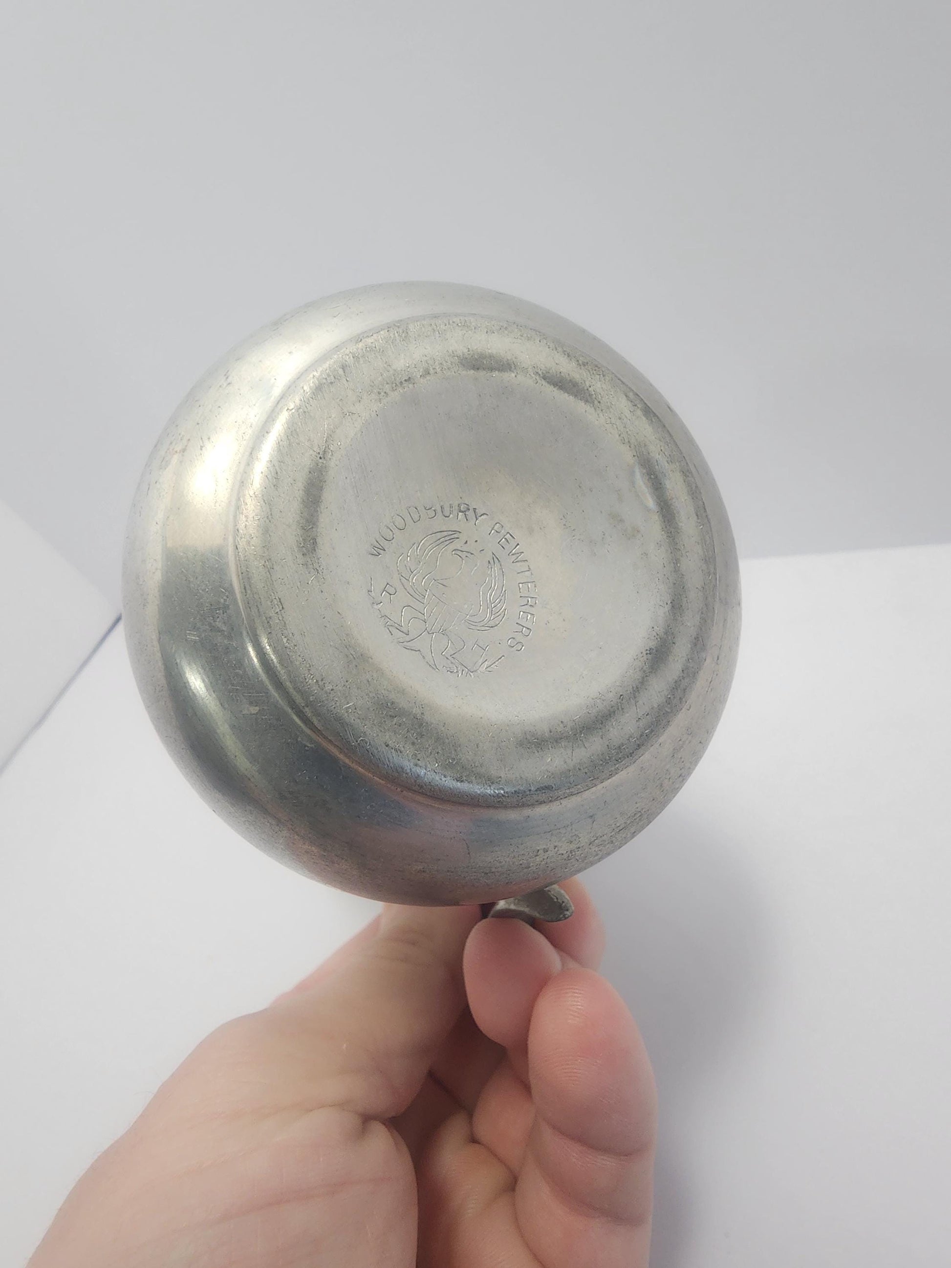 Woodbury 1980s Pewter Creamer - Pewter - Teapots - Woodbury - Pewter Gifts - Vintage Pewter - Syrup