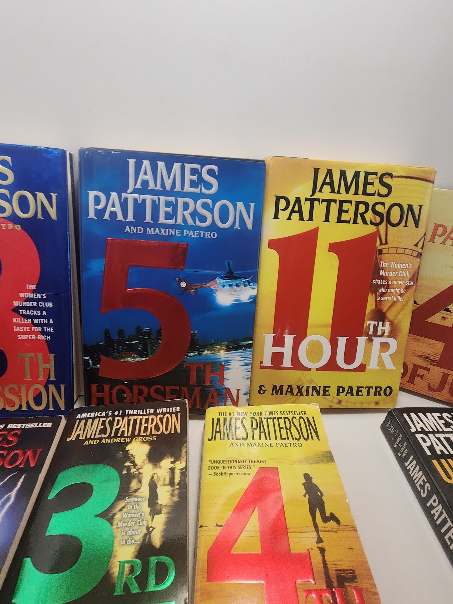 Women's Murder Club Series By James Patterson Maxine Paetro - Maxine Paetro - James Patterson - Womens Books - Murder Books - Book Series