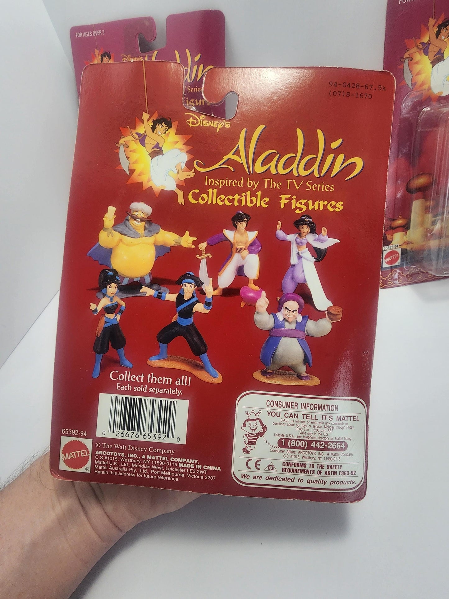 Aladdin 1990s Disney TV Series Action Figures - Aladdin - Aladding Toys - Jasmine - Jasmine Figures - Disney - Disney Series - Disney Toys