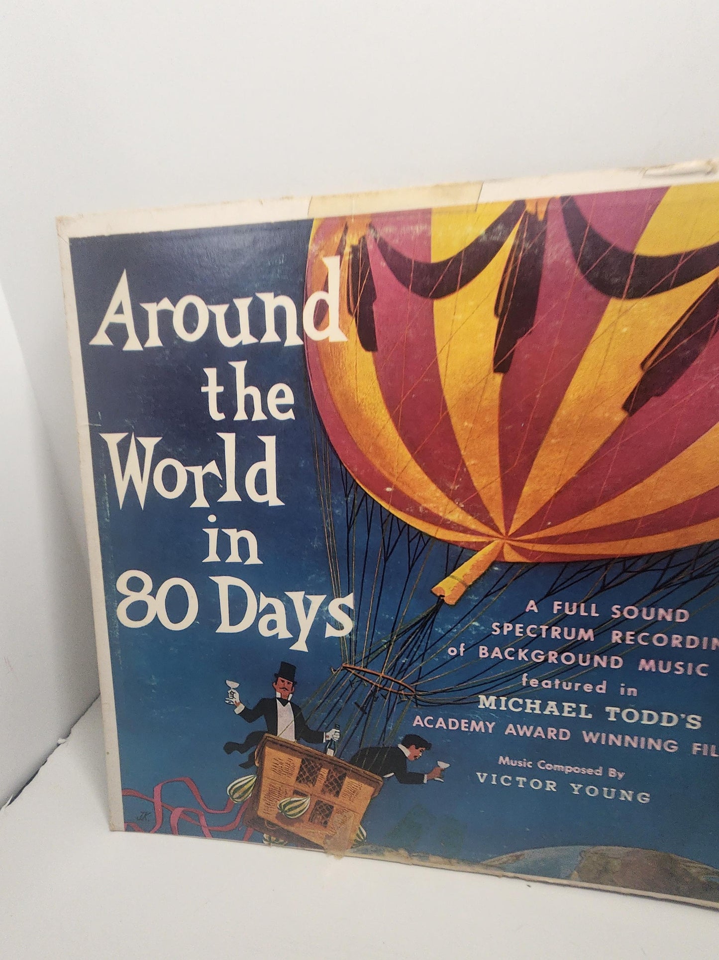 Vintage Around The World In 80 Days Vinyl LP Record - Records - Vinyl - Vinyl Record - Around The World - Around The World In 80 Days