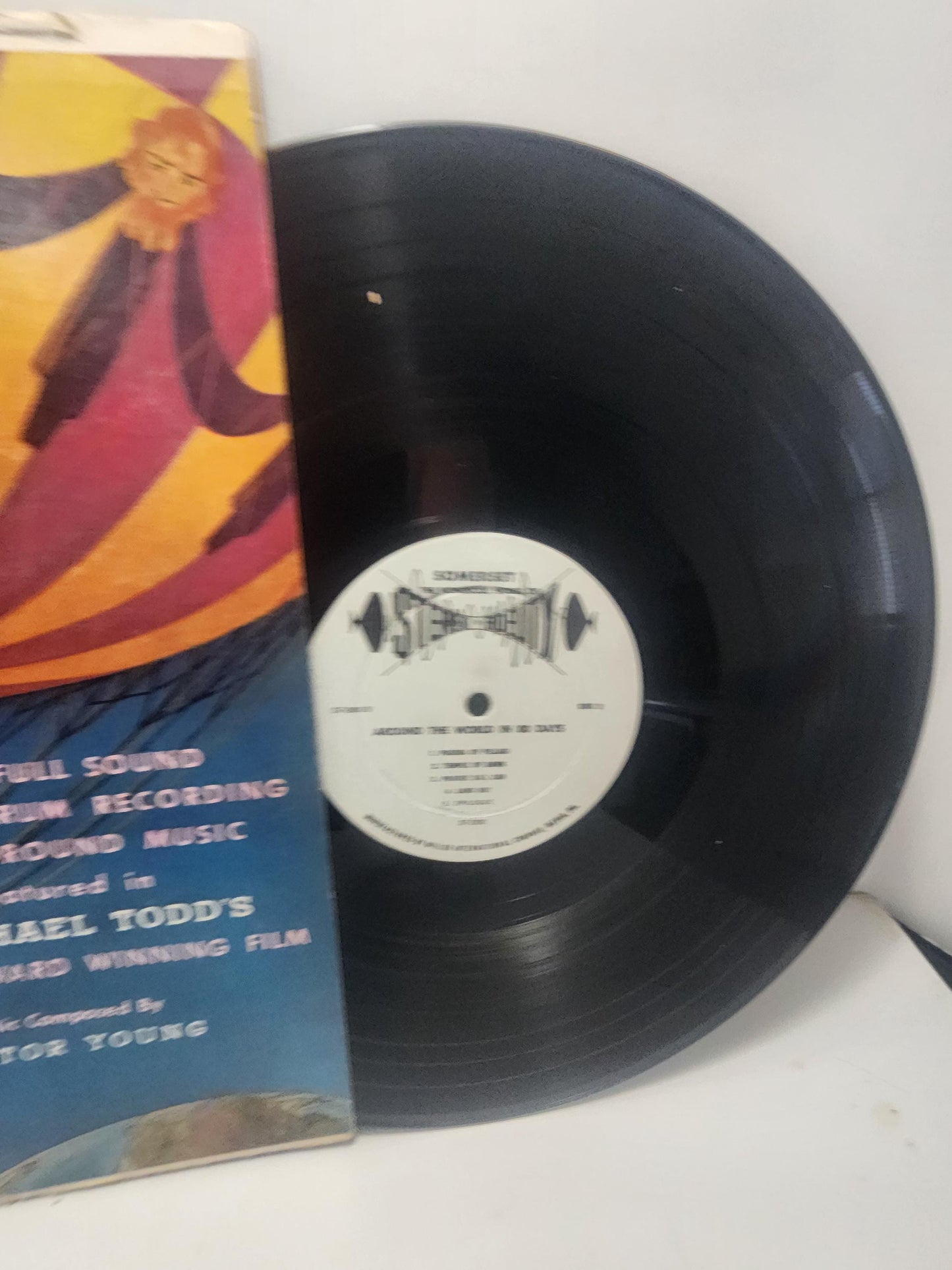 Vintage Around The World In 80 Days Vinyl LP Record - Records - Vinyl - Vinyl Record - Around The World - Around The World In 80 Days