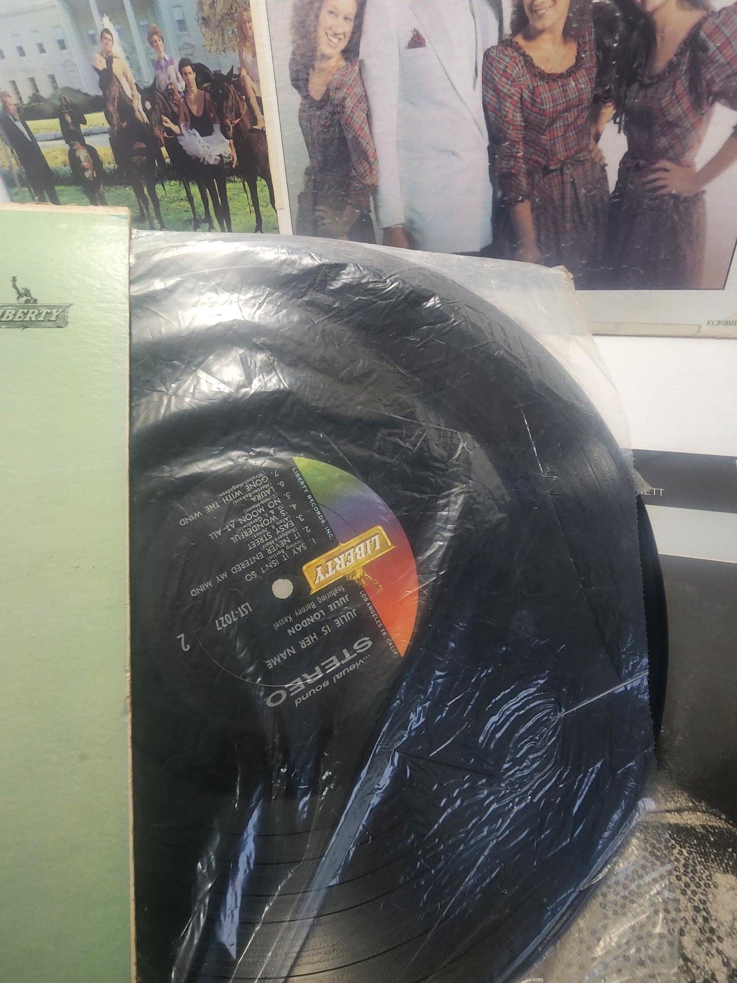 Vinyl Record Mixed Lot Of 4 - The Living Light - Rich Little - Julie London - Cleo Lane - Live Music - Live Records - Music - Live - Music