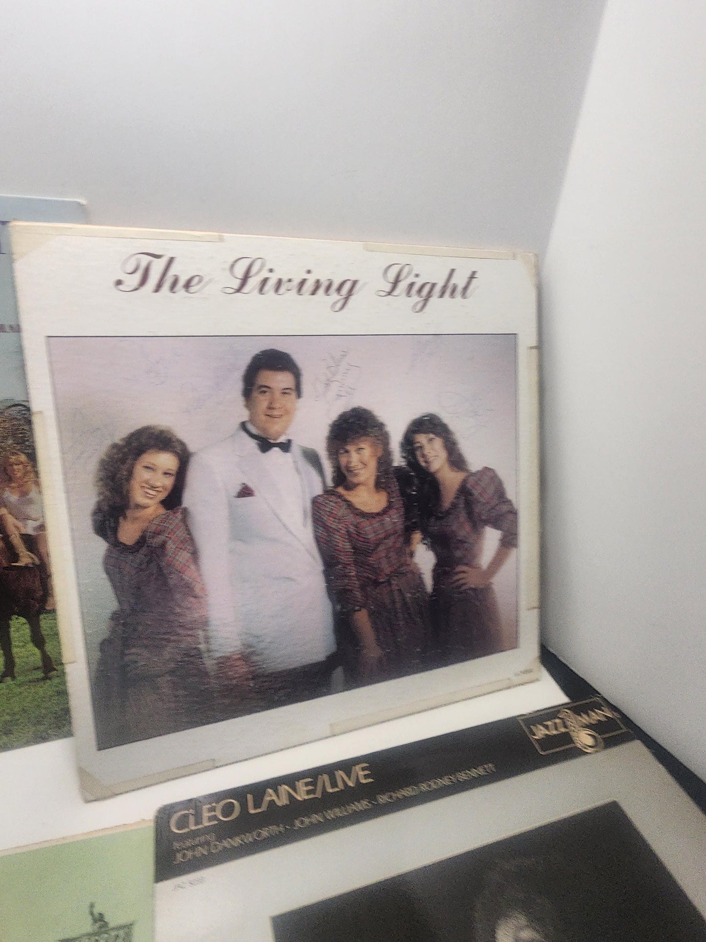 Vinyl Record Mixed Lot Of 4 - The Living Light - Rich Little - Julie London - Cleo Lane - Live Music - Live Records - Music - Live - Music