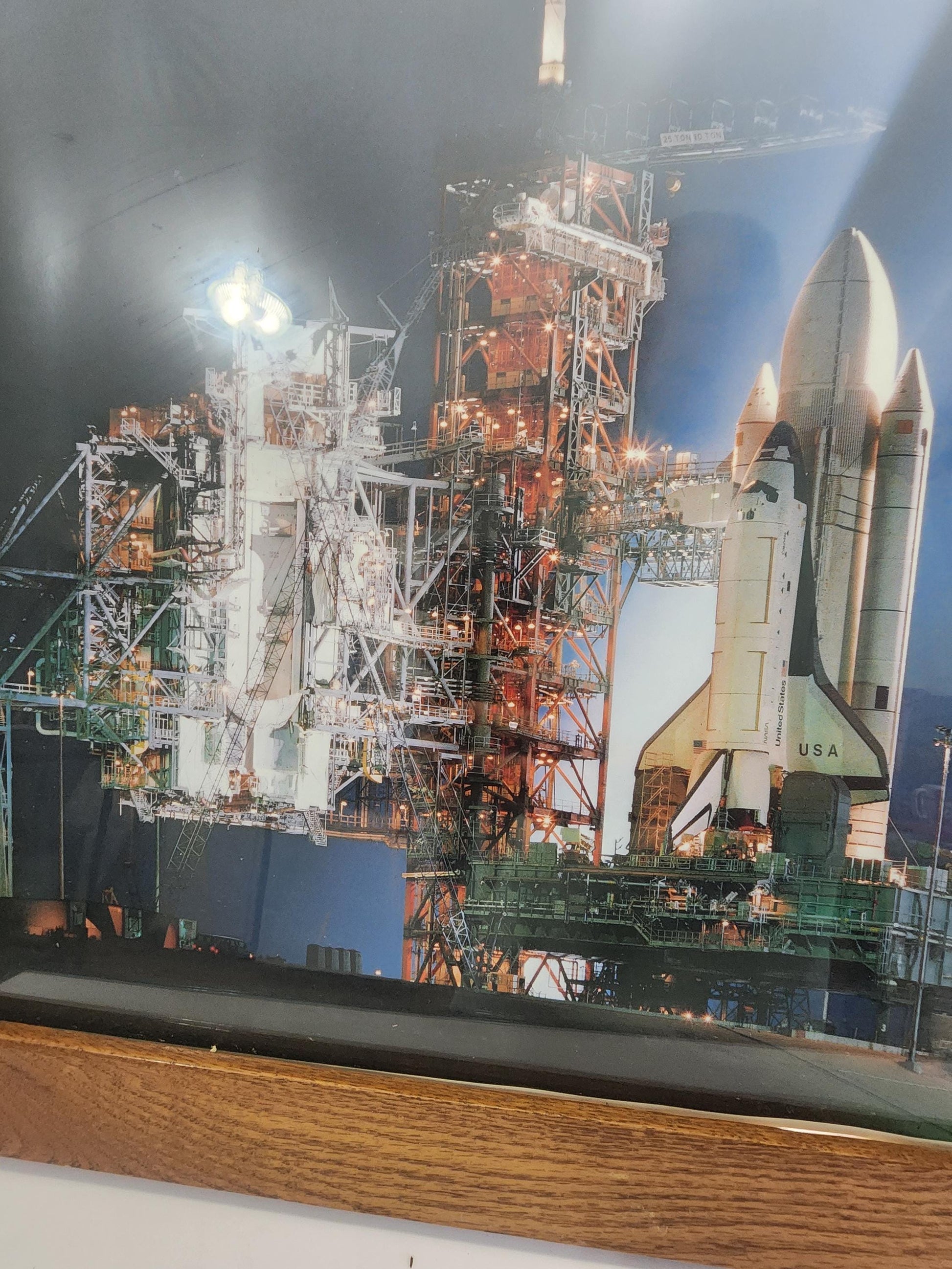 NASA Limited Edition 1st Print Canvas in Framed Picture - NASA - Nasa Decor - Space - Space Station - American History - Pictures - Decor