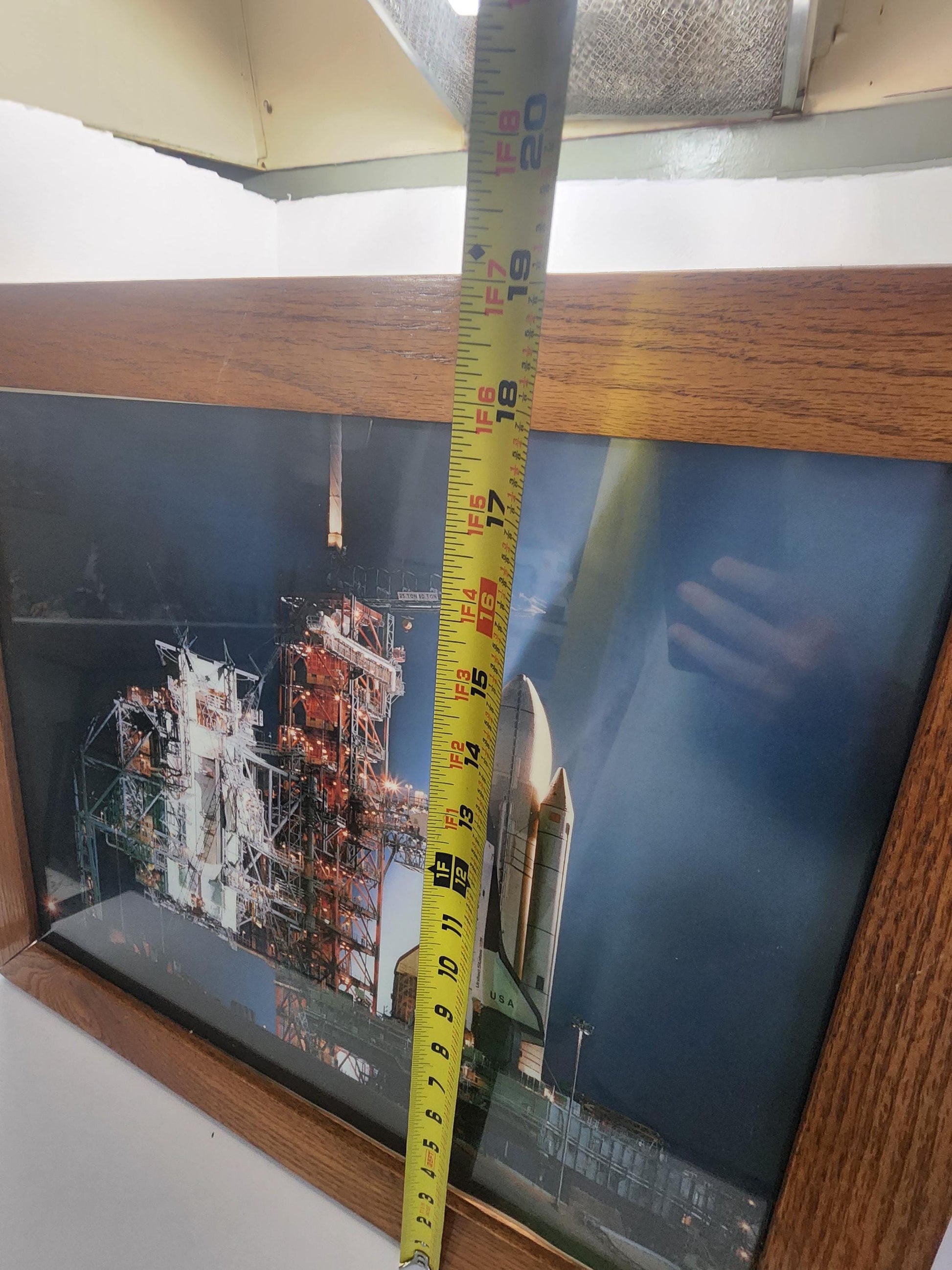 NASA Limited Edition 1st Print Canvas in Framed Picture - NASA - Nasa Decor - Space - Space Station - American History - Pictures - Decor