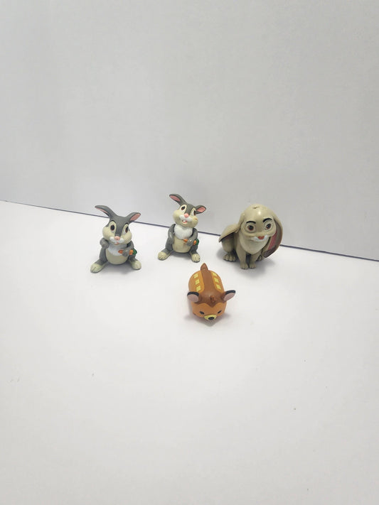 Bambi Vintage 1990s Toys - Thumper - Rabbits - Sofia The First - Disney - Disney Toys - Bambi - Bambi Toys - Rabbit Thumper