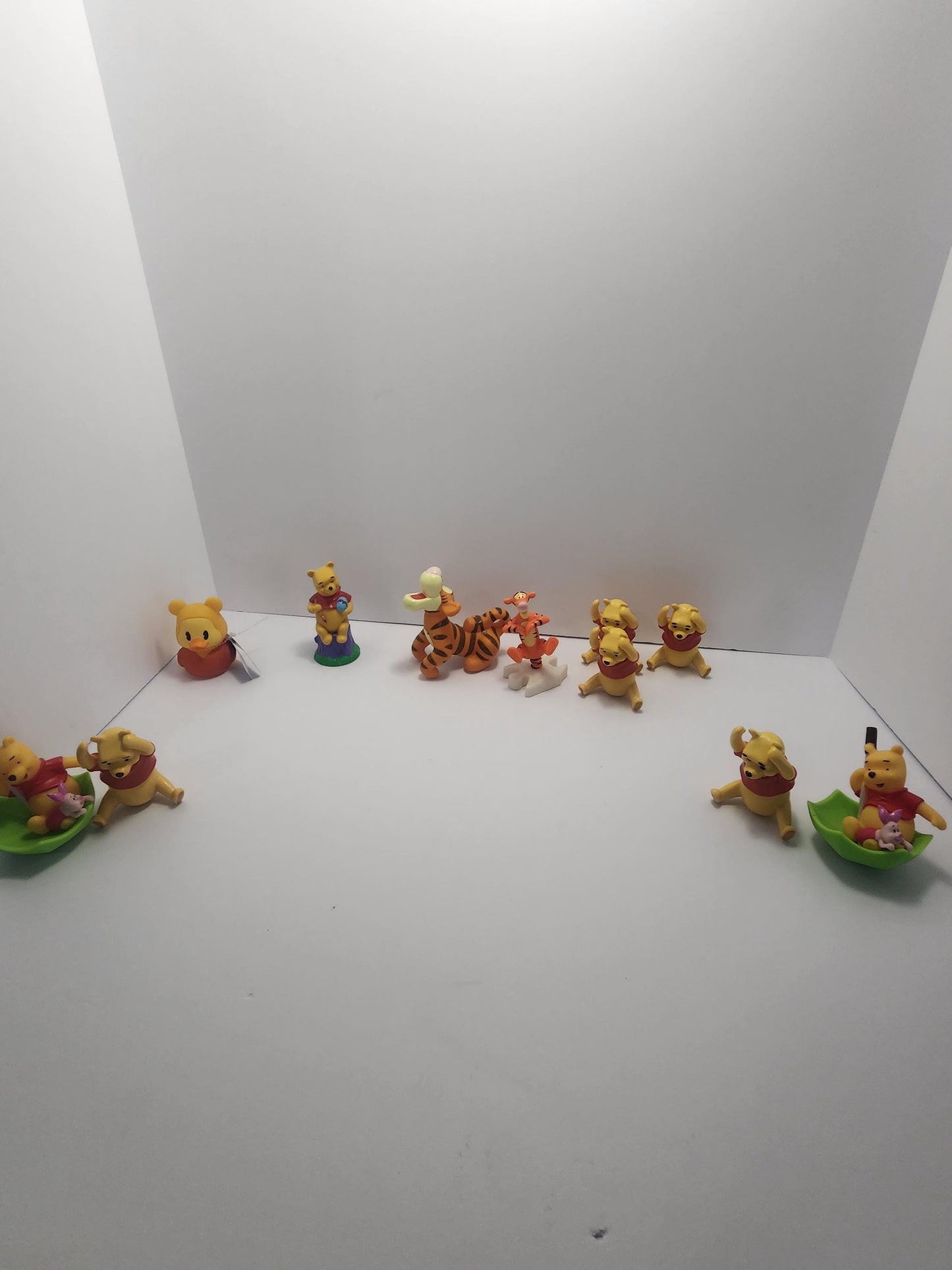 Winnie The Pooh Figures - Eeyore - Tigger - Pooh - Disney - Disney Toys - Mattel Toys - Winnie The Pooh Toys - Eeyore - Cake Toppers