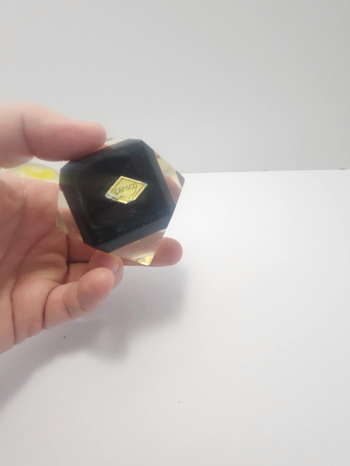 Paper Weights Vintage - Floral Design - Washington DC - United States - Washington - DC - Paperweight - Office - Desk Decor