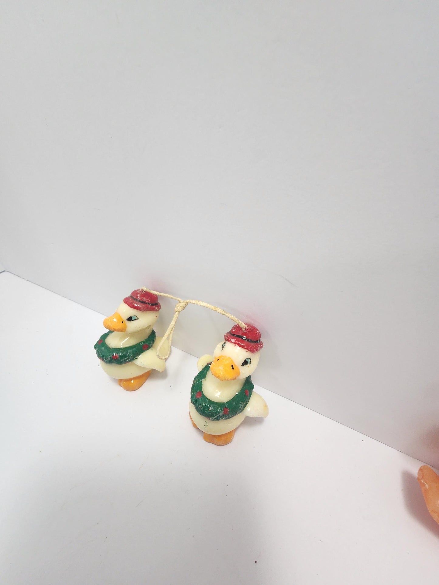 Vintage Candle Or Ornaments Ducks and Horses - Candles - Vintage Candles - Ornaments - Christmas - Christmas Ornaments - Ducks