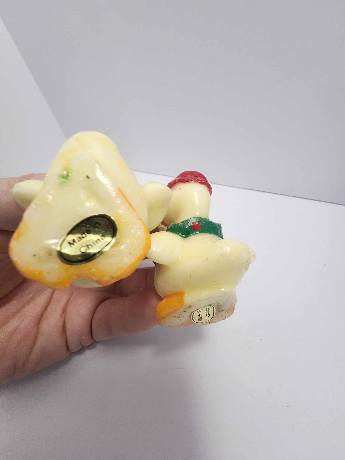 Vintage Candle Or Ornaments Ducks and Horses - Candles - Vintage Candles - Ornaments - Christmas - Christmas Ornaments - Ducks