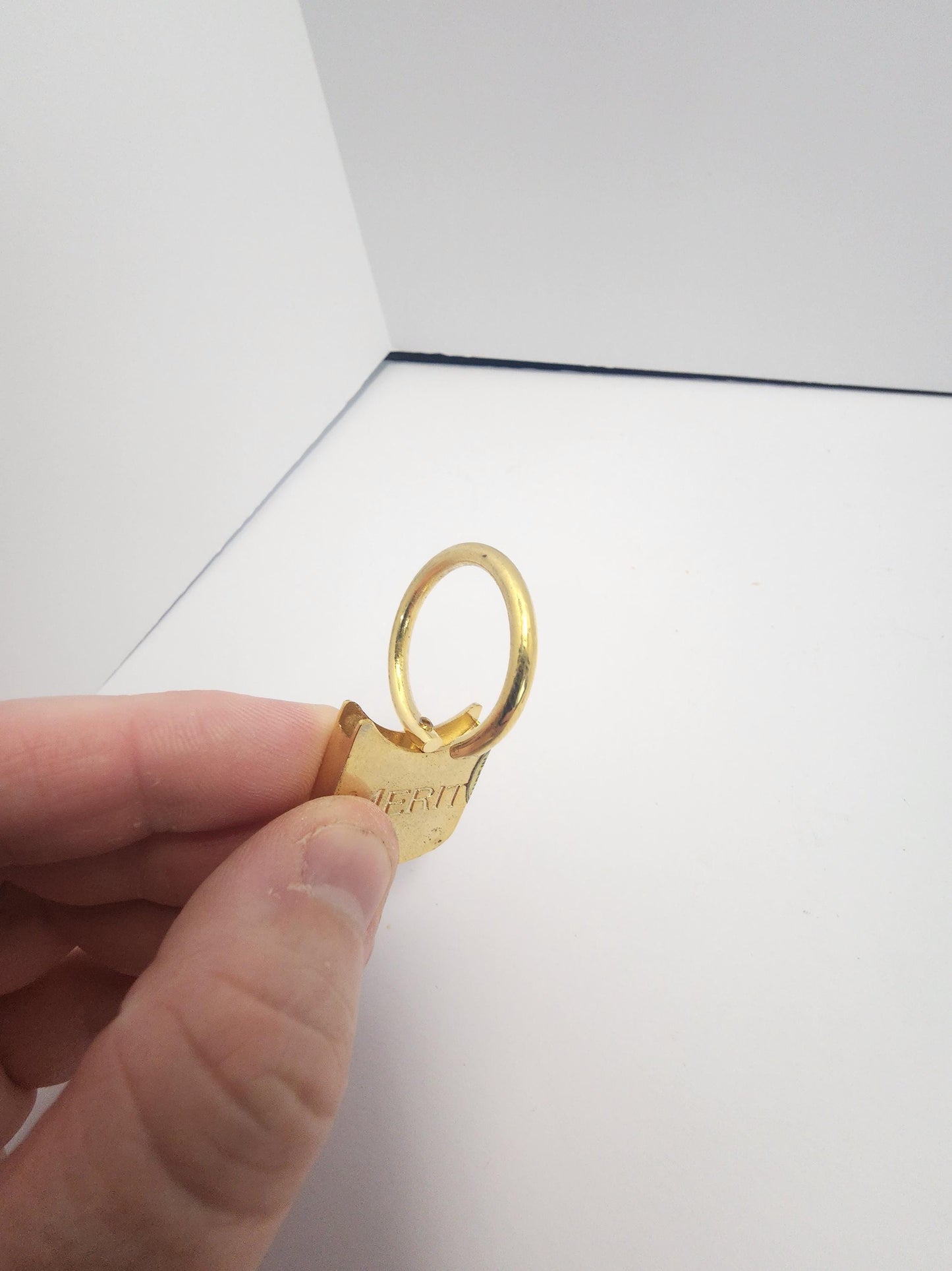 Vintage 1990s Merit Cigarette RARE Keychain Lock - Locks - Padlock - Key Chains - Merit - Merit Lock - Cigarette- Advertisments - Tobacco