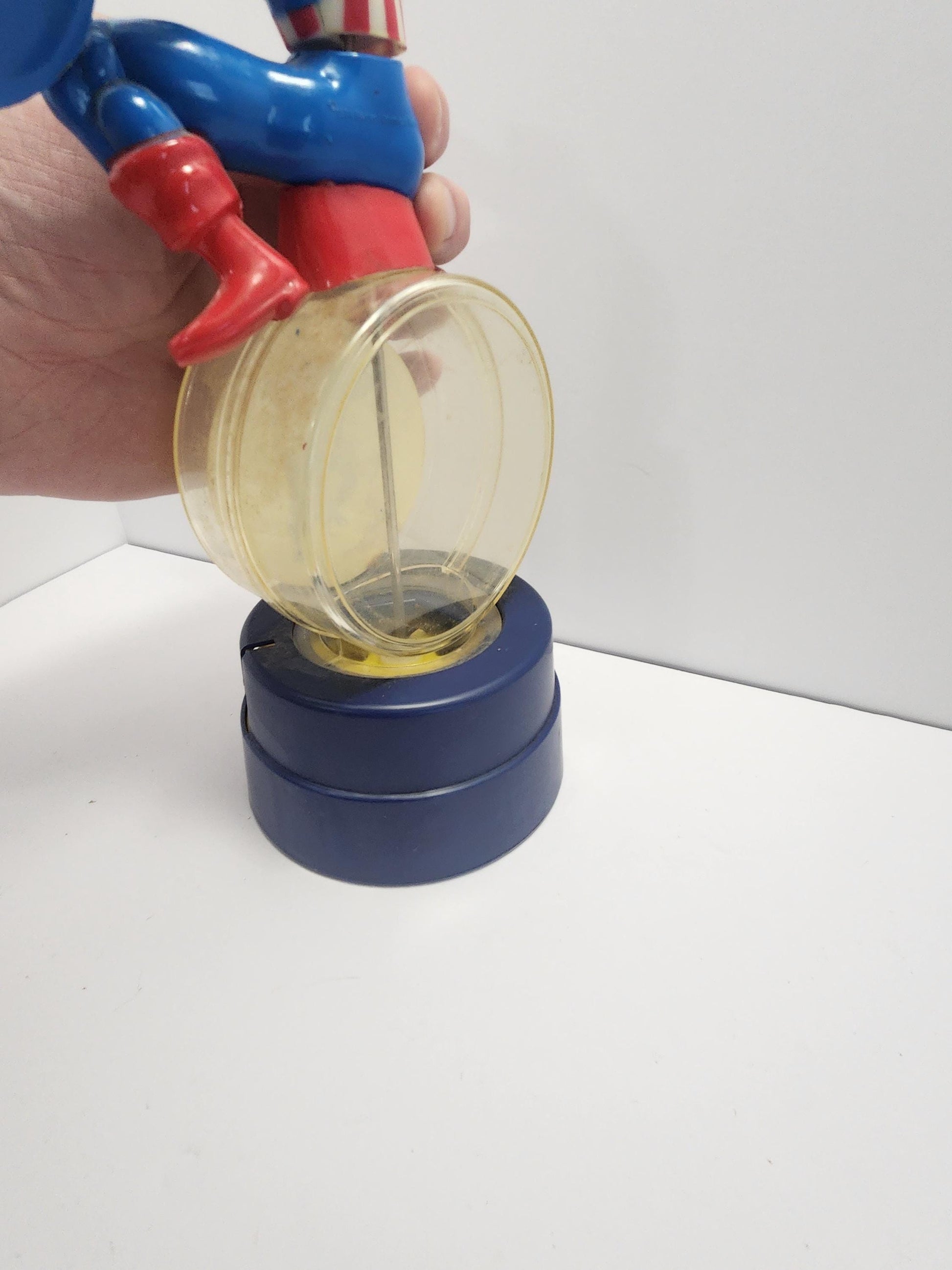 1984 DC Comics Captain America Vintage Gumball Machine - Captain America - Gum - Gumball Machine - Candy - Candy Dispenser - DC - Marvel