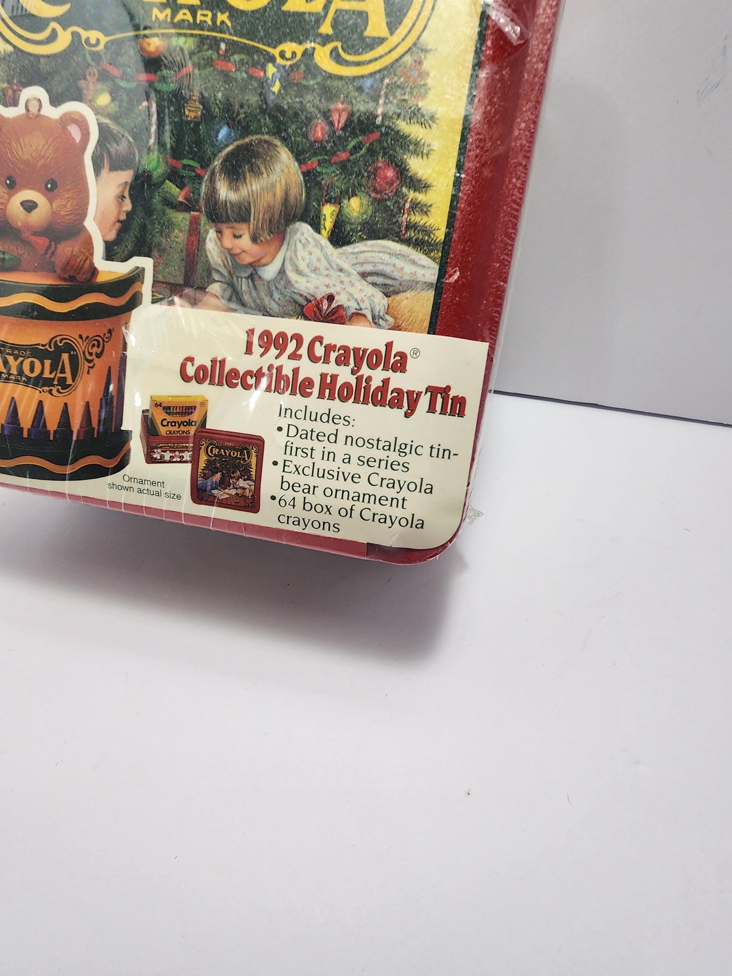 1992 Crayola Collector’s Colors Tin - First In Series - SEALED - Crayons - Crayola - Tins - 1990s - Colors - Crayola Tin