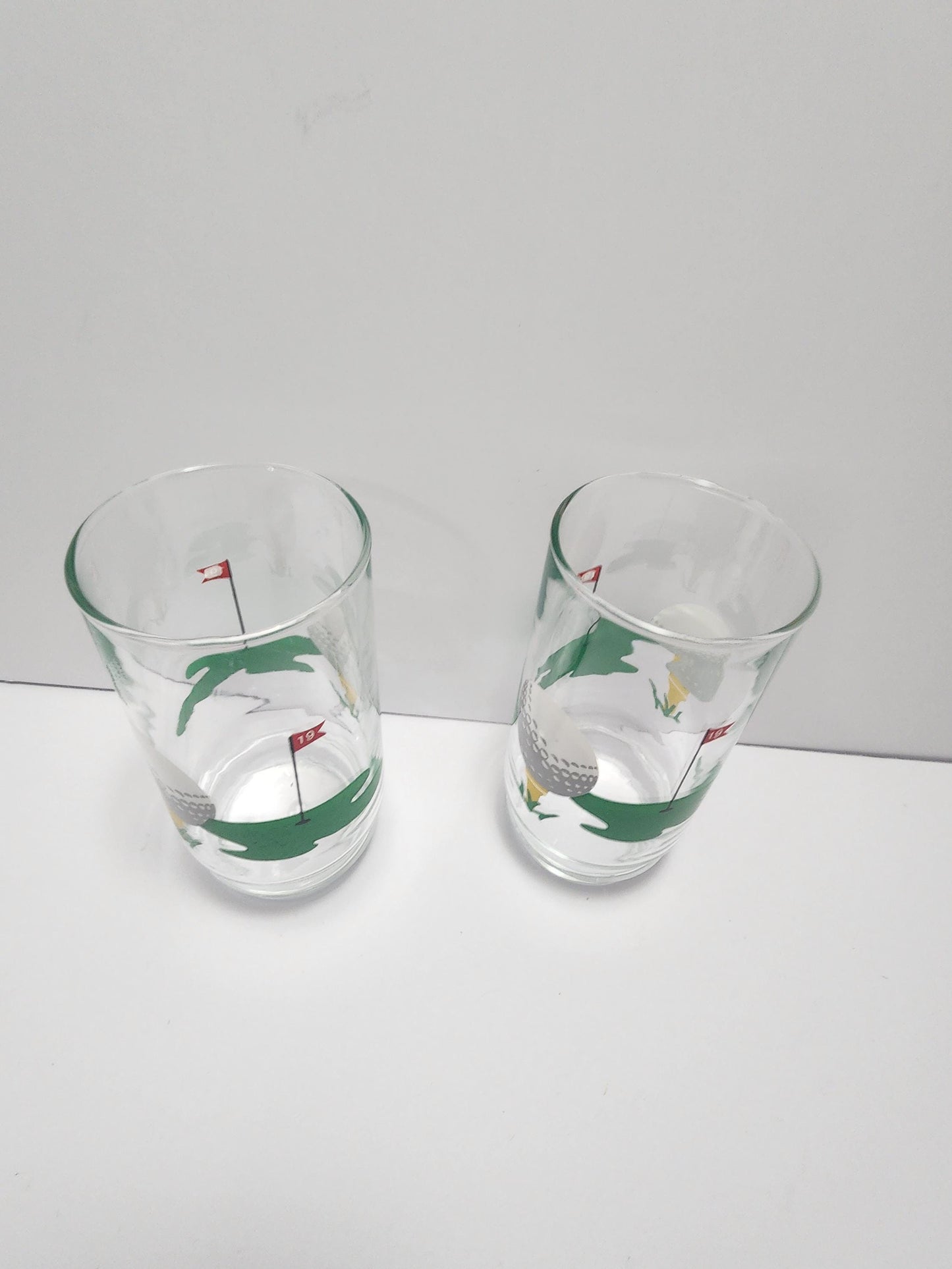 Golf Character Glasses - Barware - Drinkware - Golf - Gift For Golfers - Golfing - Character Glasses