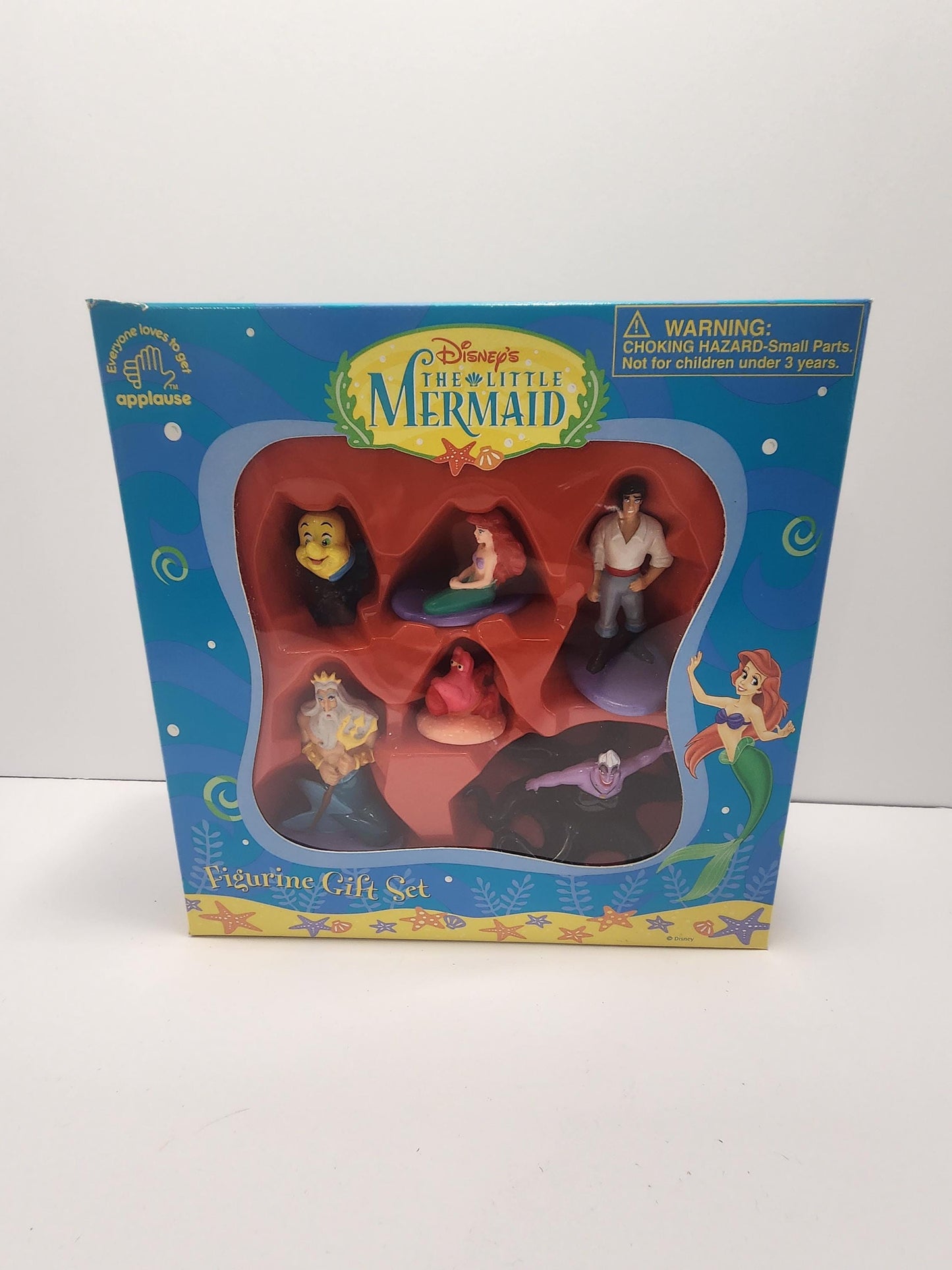 2002 Disney The Little Mermaid SEALED Action Figure Set In Box - The Little Mermaid - Little Mermaid Toys - Disney Toys - Vintage Toys