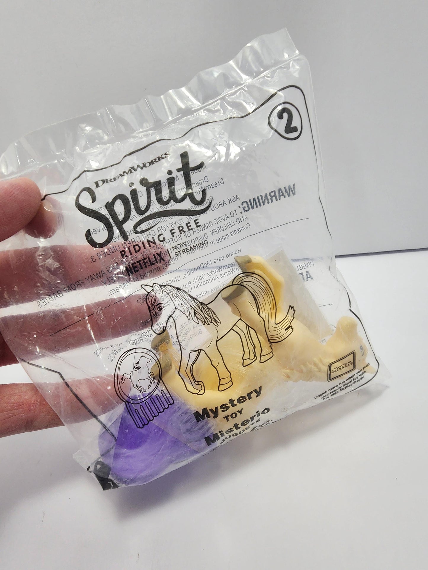 Dreamworks Spirit Horse Toy - Happy Meal - Happy Meal Toys - Horse - Toy Horse - Spirit - Disney - Mcdonalds Toys