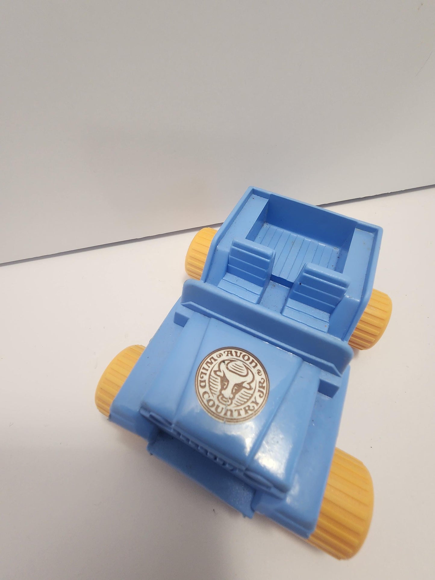 1970s Sweden Avon Wild Country Blue Jeep - Jeep - 1960s - Avon - Wild Country - Perfune - Cologne - Toy Cars - Avon Toys