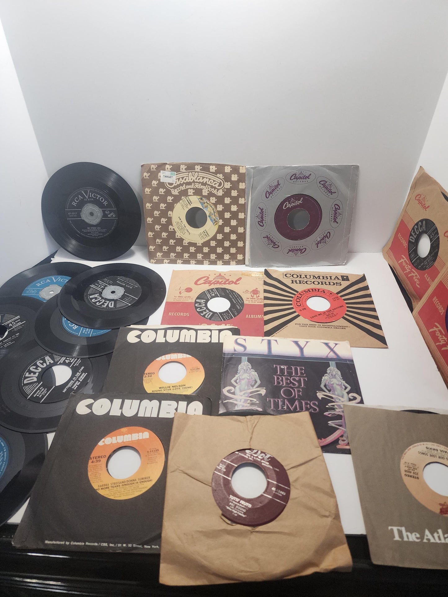 HUGE Lot of Vintage 1960s 1970s Vinyl Record 45s - LPS - Records - Vinyl - Vinyl Records - Records Lot