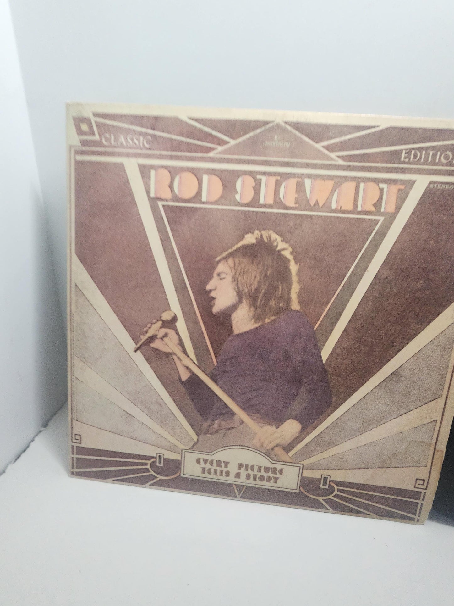 1970s Rod Stewart Classic Edition Vintage Record - Rod Stewart - Classic Music - Vinyl - Records - Vinyl Record