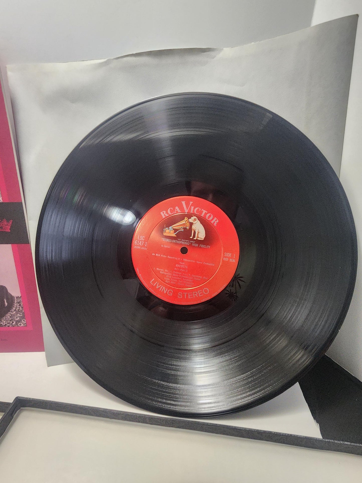 Vinyl Record Set Boxes 1960s - Macbeth - Callas Carmen - La Boheme - Vinyl - Records - Record Sets - Vintage Music - Music - LP Records