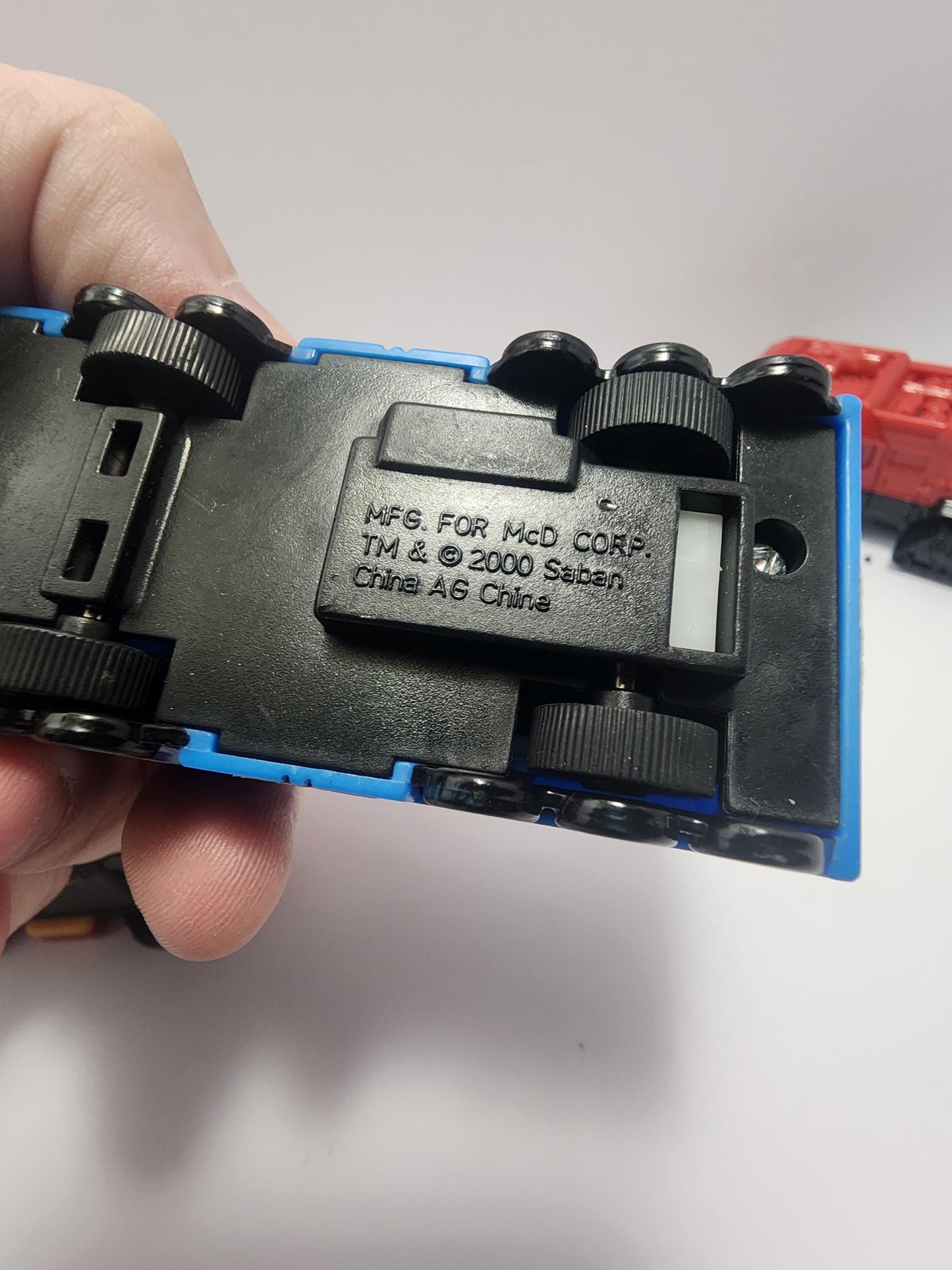 Toy Car LOT Of 3 - Mattel Cars - Power Ranger Cars - Power Ranger Toys - Flip Car - Vintage Cars - Toy Cars