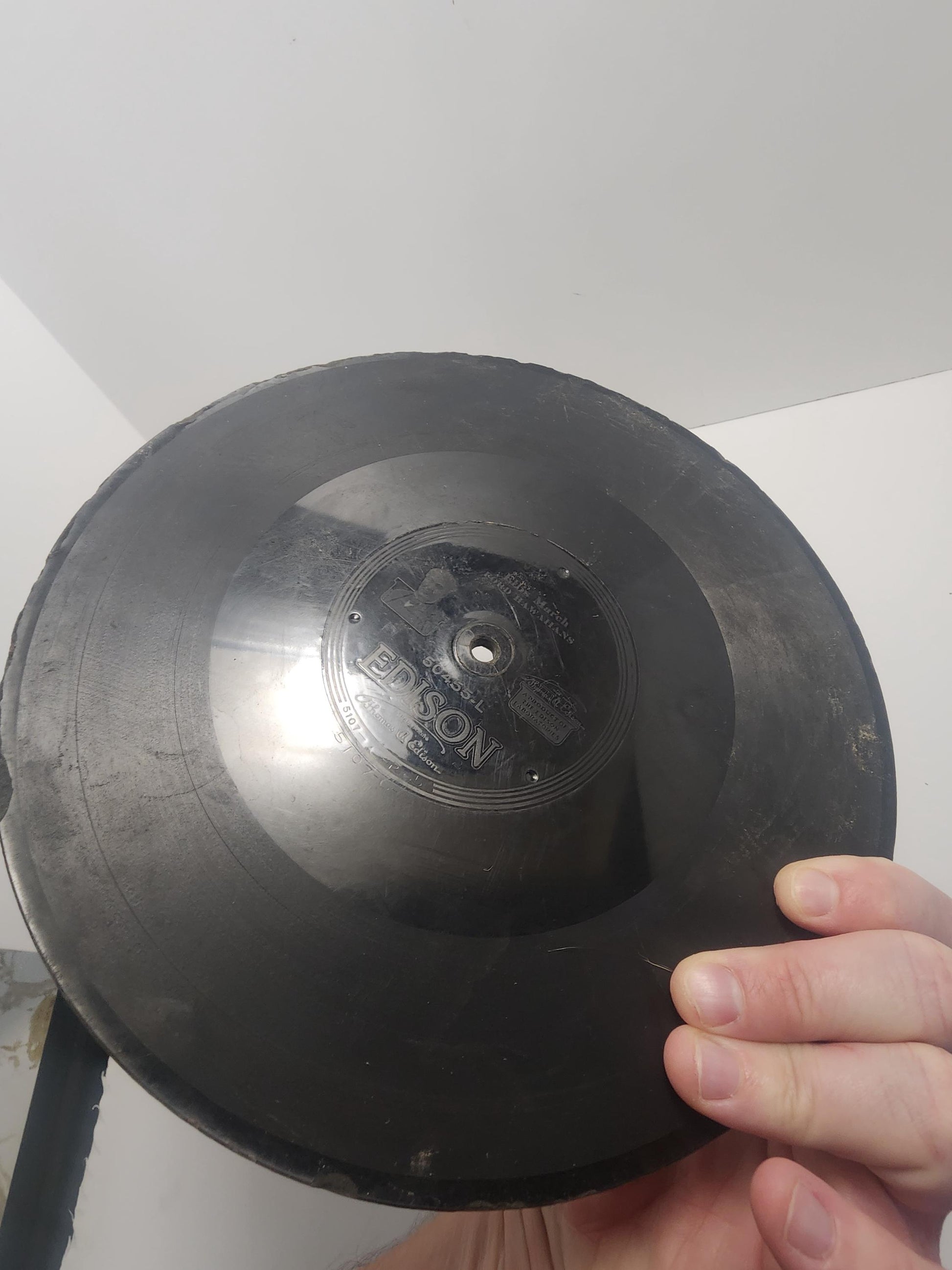 1960s Thomas Edison 1 2 3 4 Medley Waltz Vinyl Record - Thomss Edison - Antiques - Electricity - Light Bulb - Records - Vinyl - Waltz