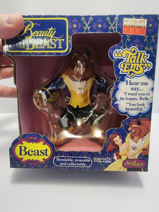 Disney Vintage Beauty and The Beast Beast SEALED Figure - Beast - Beast Figure - Disney - Disney Toys - Beauty and the Beast