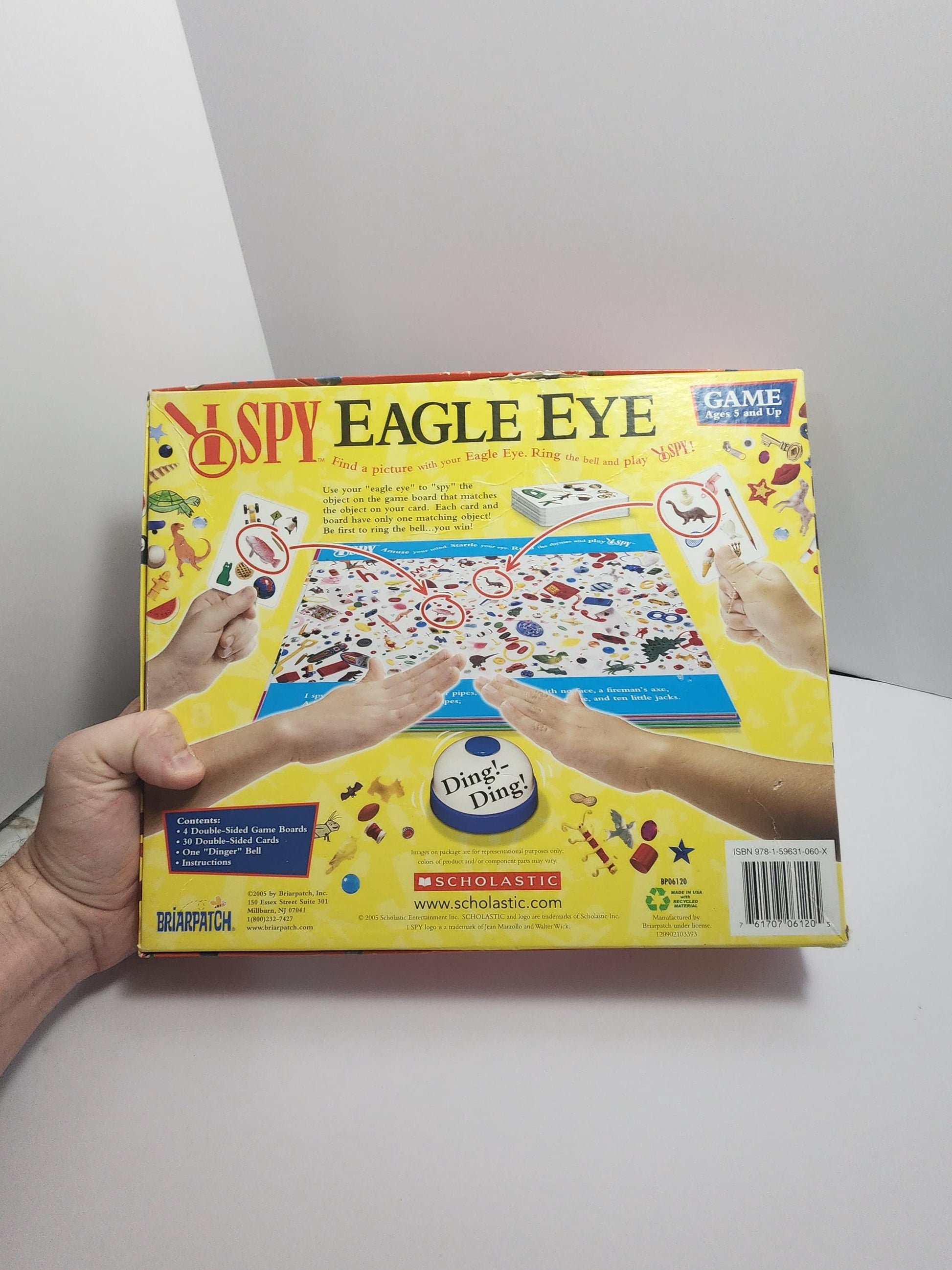 Eagle Eye I Spy Scholastic Board Game - Learning Games - School - Games - Board Games - I Spy - I Spy Game