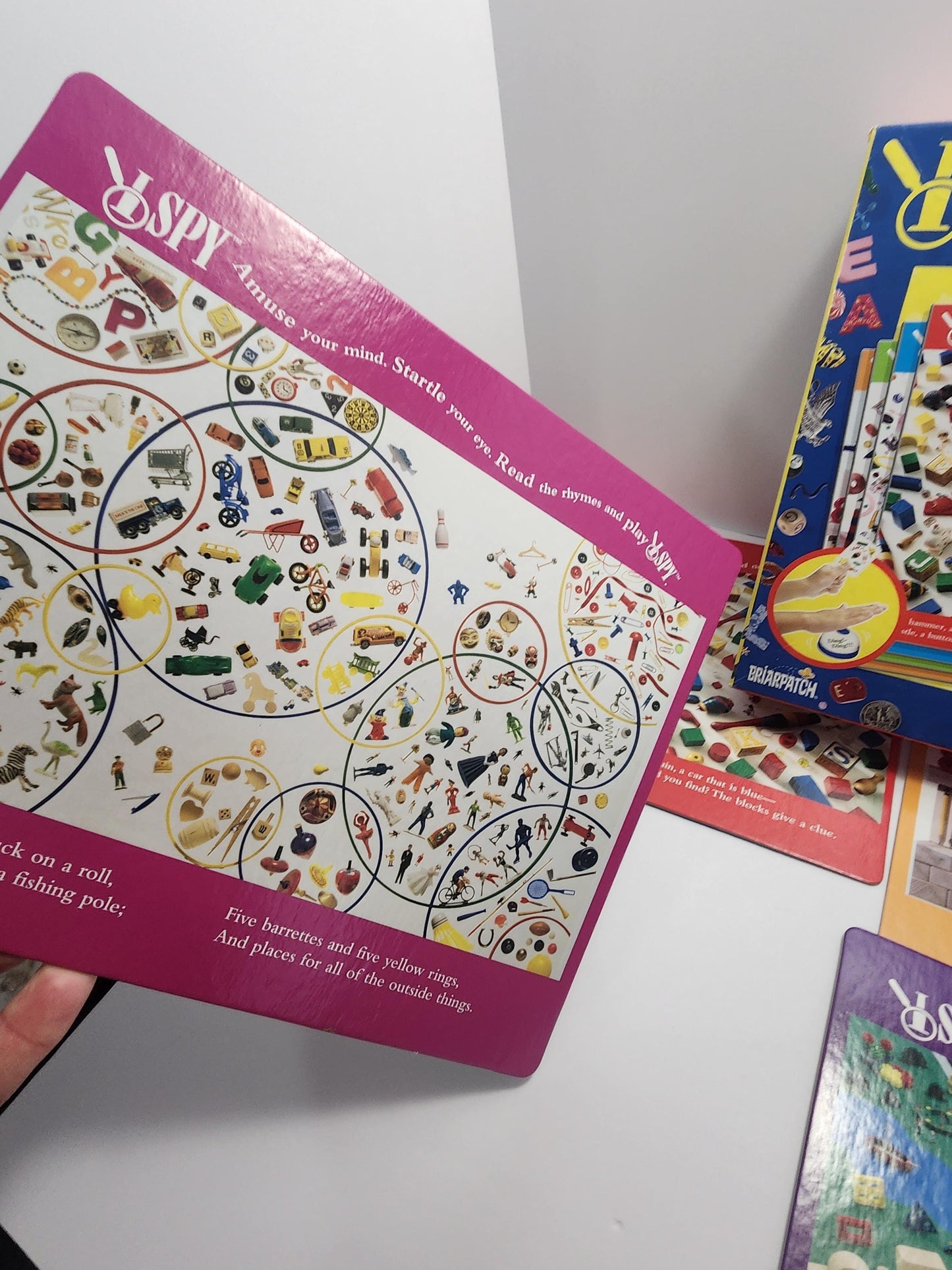 Eagle Eye I Spy Scholastic Board Game - Learning Games - School - Games - Board Games - I Spy - I Spy Game