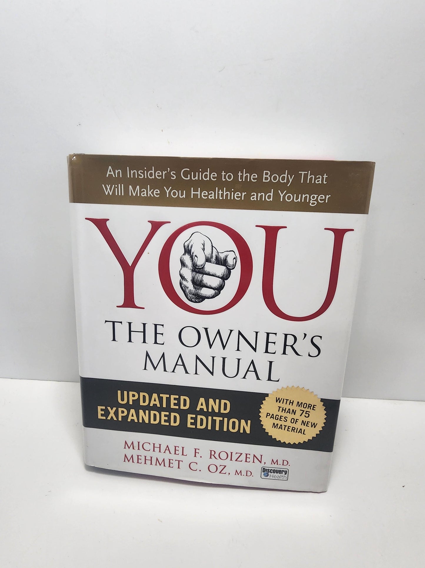 YOU Owners Manual Book - Health - Mental Health - Self Awareness - Self Books - Manuals - YOU - Books