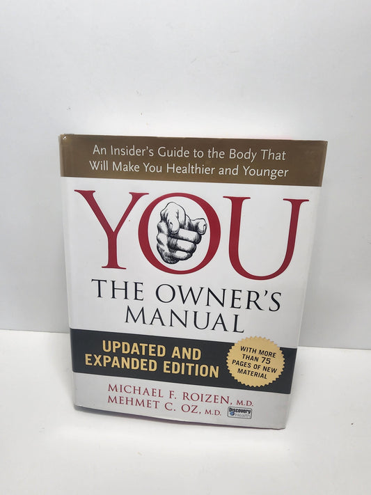 YOU Owners Manual Book - Health - Mental Health - Self Awareness - Self Books - Manuals - YOU - Books