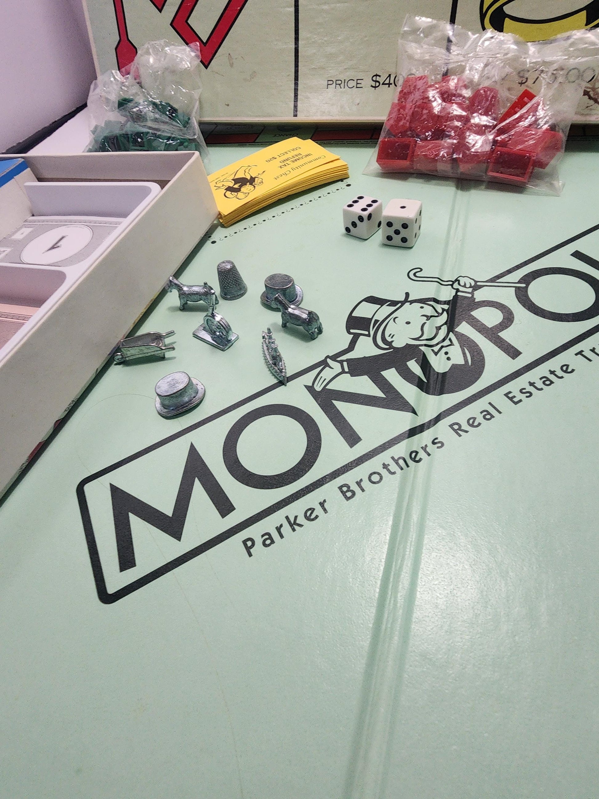 Monopoly Vintage Classic Board Game - Parker Brothers - Board Games - Monopoly - Vintage Games