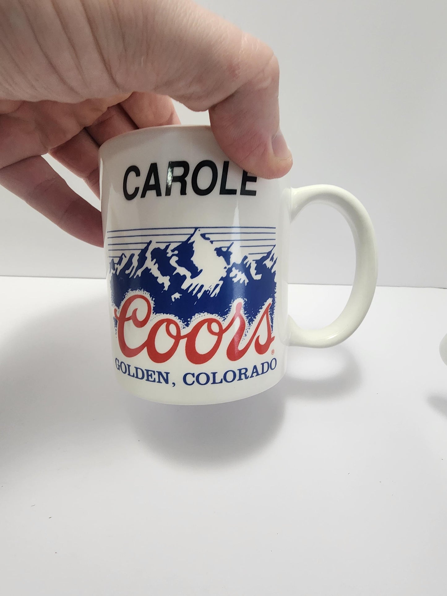 Coors Vintage Coffe Mug Carole - Carol - Carole - Coors - Coors Mug - Mugs - Gift Mugs - Coffee Mugs - Beer - Advertisements