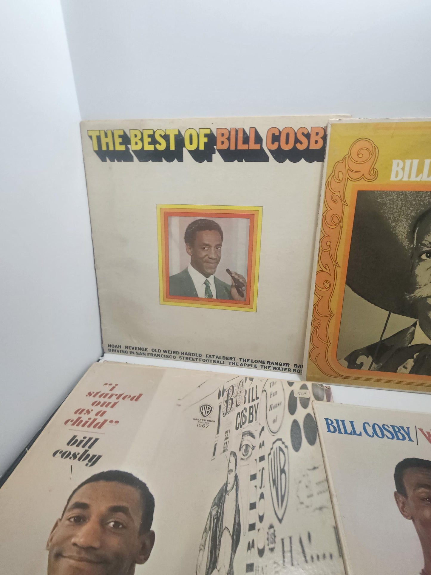 Bill Cosby Vinyl Record 1960s 1970s LOT of 4 - Bill Cosby - Vinyl - Vinyl Records - Albums - LPs - Vinyl Lp - Records - Music