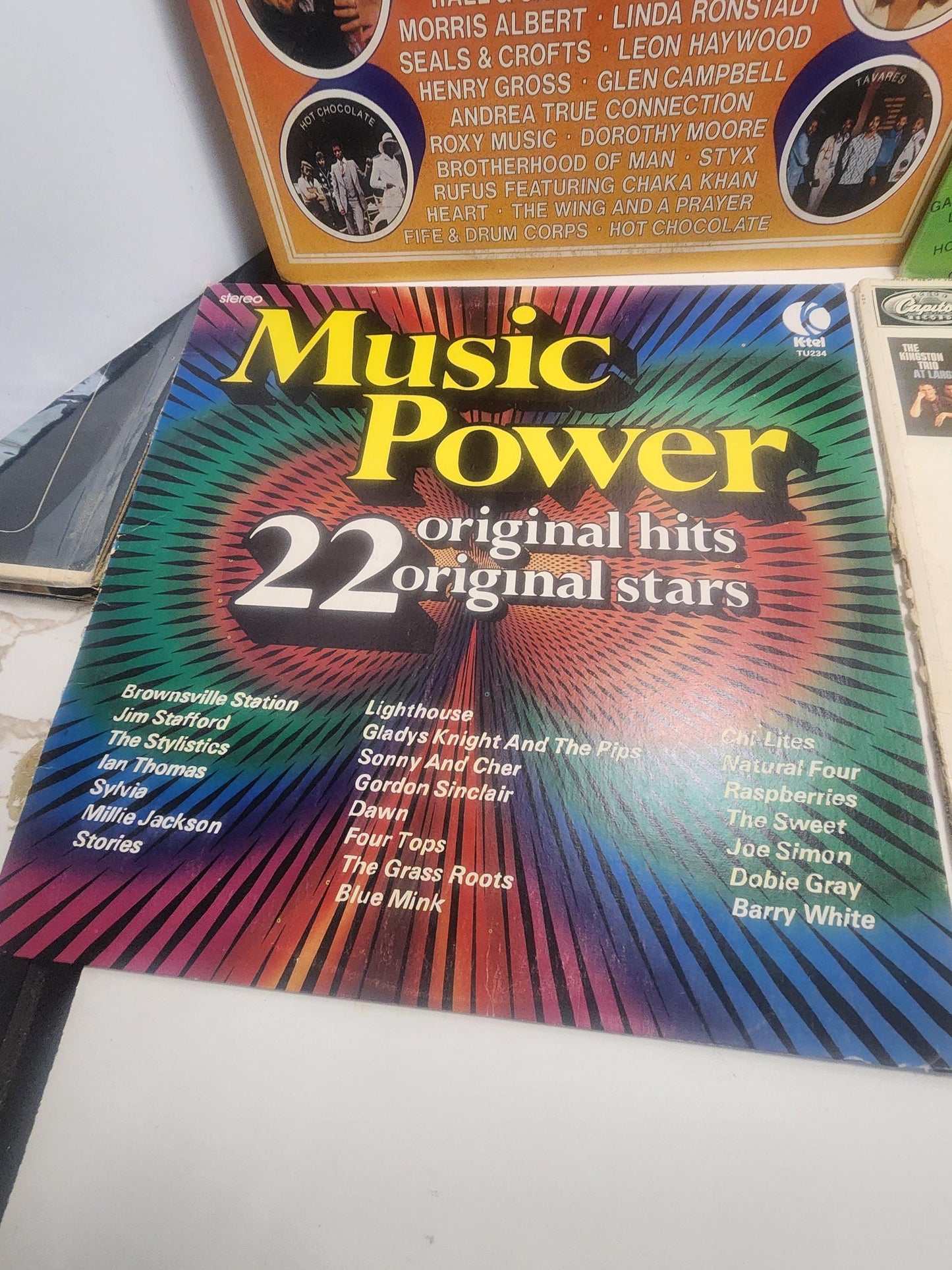 1970s Vinyl Records Popular Hits LOT of 4 - Vinyl - Records - Vinyl Records - Top Hits - Music - Music Hits