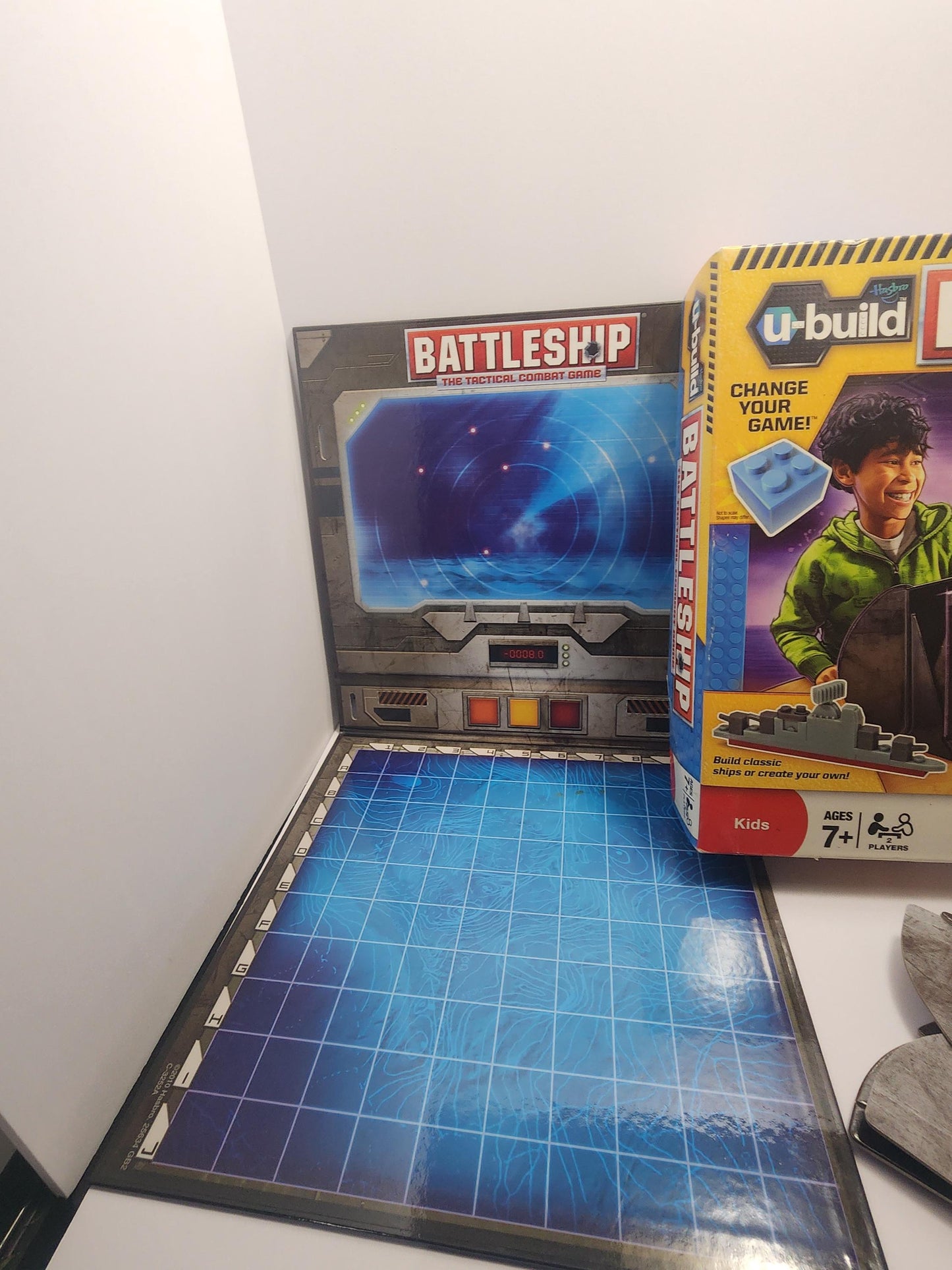 Battleship U Build Board Game - Battleship - Vintage Games - Board Games - Family Games - Family Game Night - Build - Battleship Game