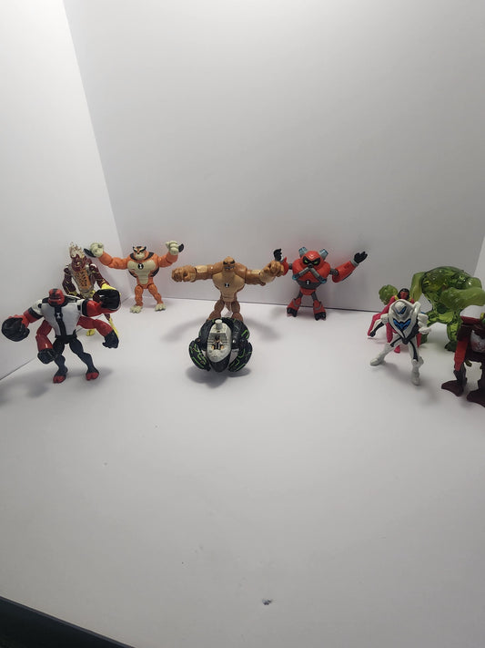 Ben 10 Playmates Action Figures Cartoon Network Toys - Ben 10 - Ben 10 Figures - Cartoon Network - Ben 10 Toys - Playmates Toys