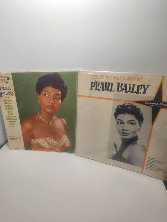 Pearl Bailey 1970s Vintage Vinyl Records LOT Of 2 - Records - Vinyl - Vinyl Records - Pearl Bailey - Pearl Bailey Records - Music - LPS