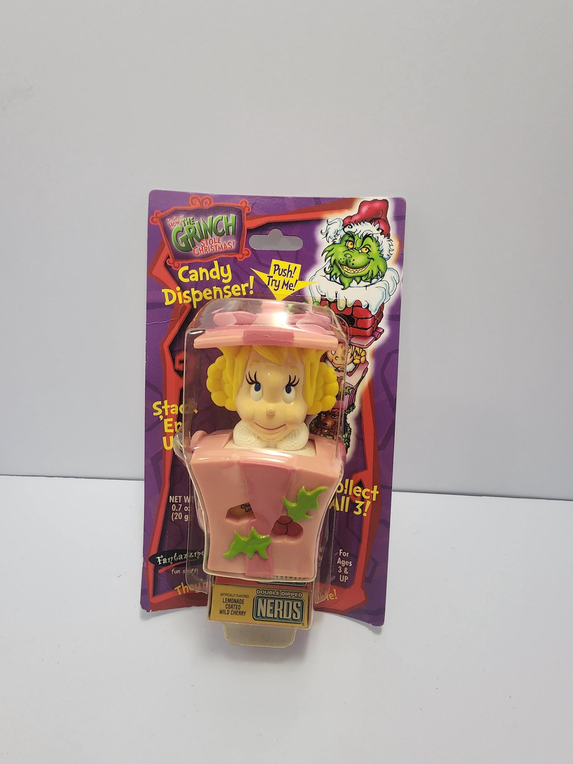 1990s The Grinch Stole Christmas Cindy Lou Candy Dispenser - Candy - Candy Dispenser - The Grinch - The Grinch Stole Christmas - Cindy Lou