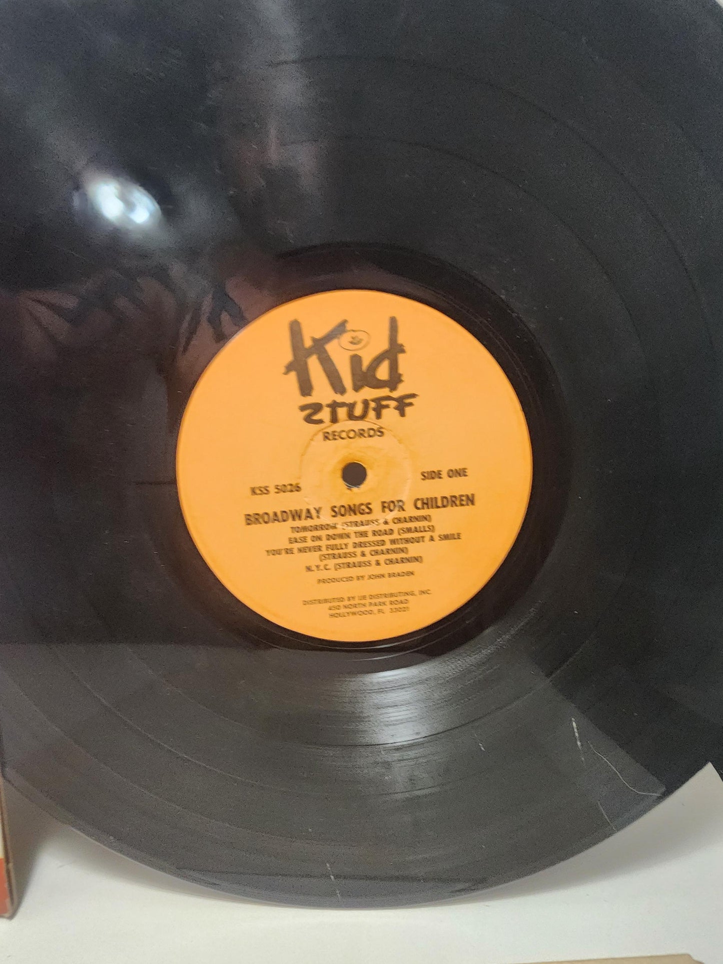 1970s Boradway Songs For Kids Tomorrow Vinyl Record - Broadway - Broadway Songs - Tomorrow - Annie - Vinyl - Records - Vinyl Records