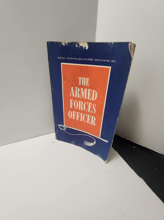 The Armed Forces Officer 1970s Vintage Book - Books - Army - Army Books - War - Armed Forces - The Armed Forces Officer - Police Books
