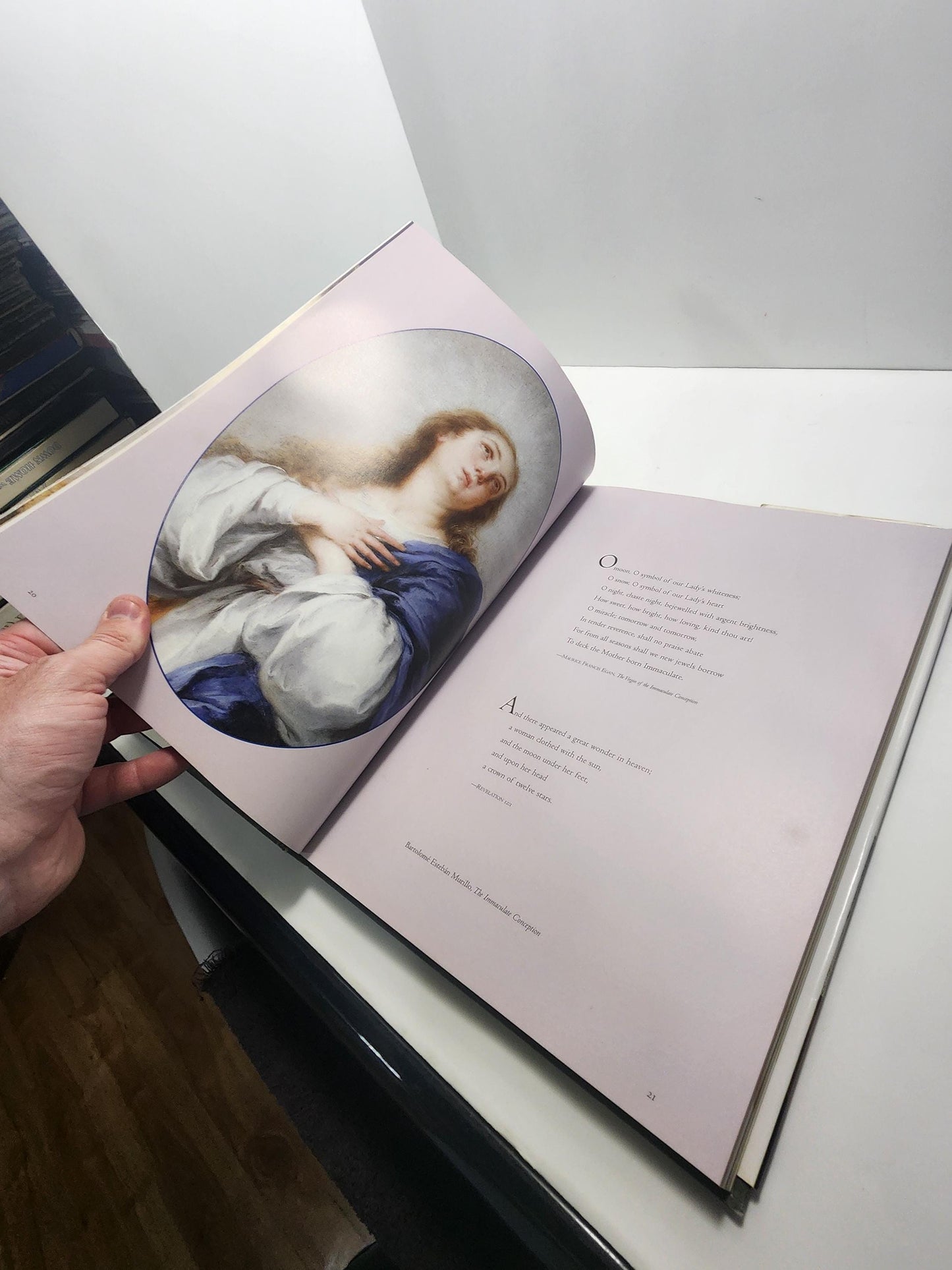 Religious Spiritual 1980s 1990s Books - Virgin Mary - Jesus - Religion - Religious Books - Where Jesus Walked - Art