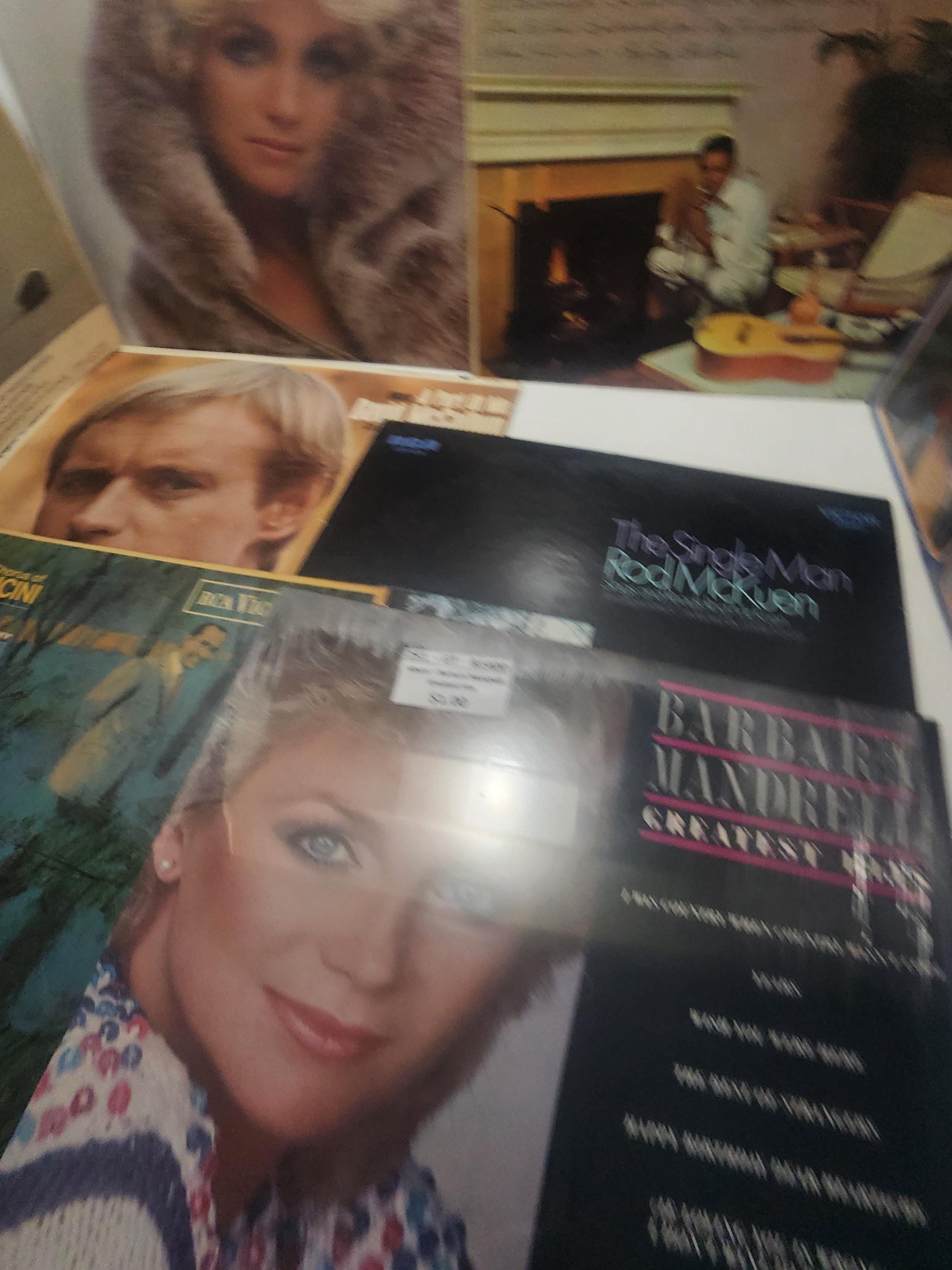 1960s 1970s Vinyl Records Mixed LOT Of 8 - Vinyl - Records - LP Records - Vinyl Records - Music - Johnny Mathis - Rodgers Miller