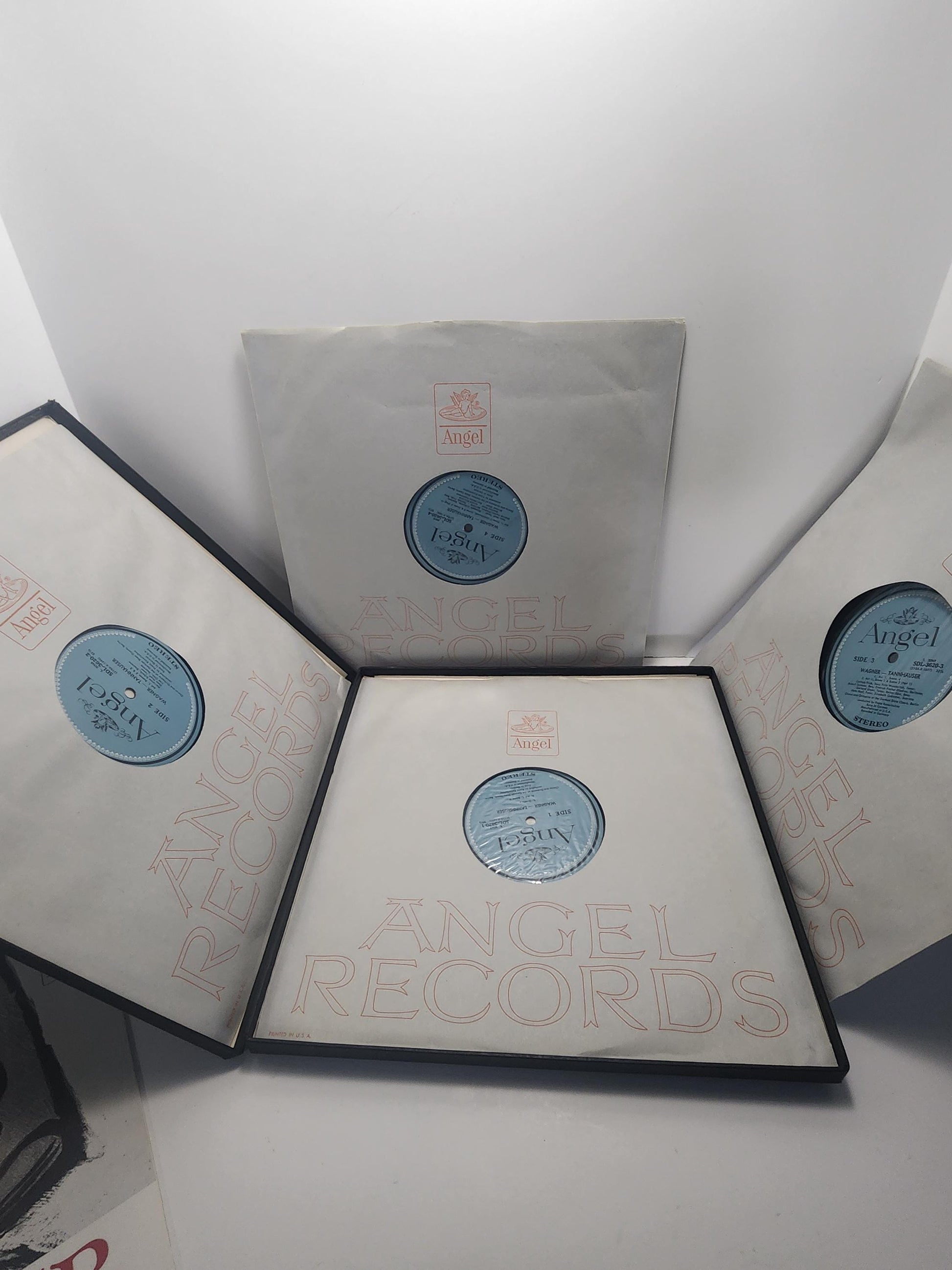 Wagner Tannhauser 1960s Vinyl LP Record Set - Record Sets - Records - Vinyl - LP Records - Vinyl Records - Tannhauser - Wagner Tannhauser