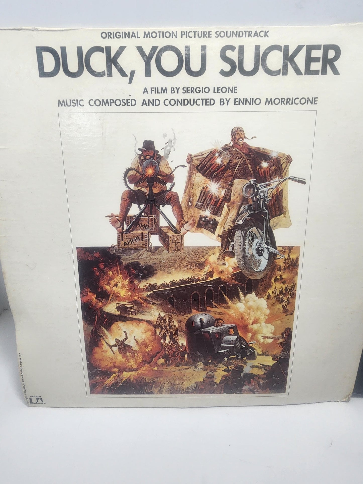 Duck You Sucker 1970s Vinyl By Ennio Morricone - Duck You Sucker - Ennio Morricone - Records - Vinyl LP Record - Records - Vintage Records