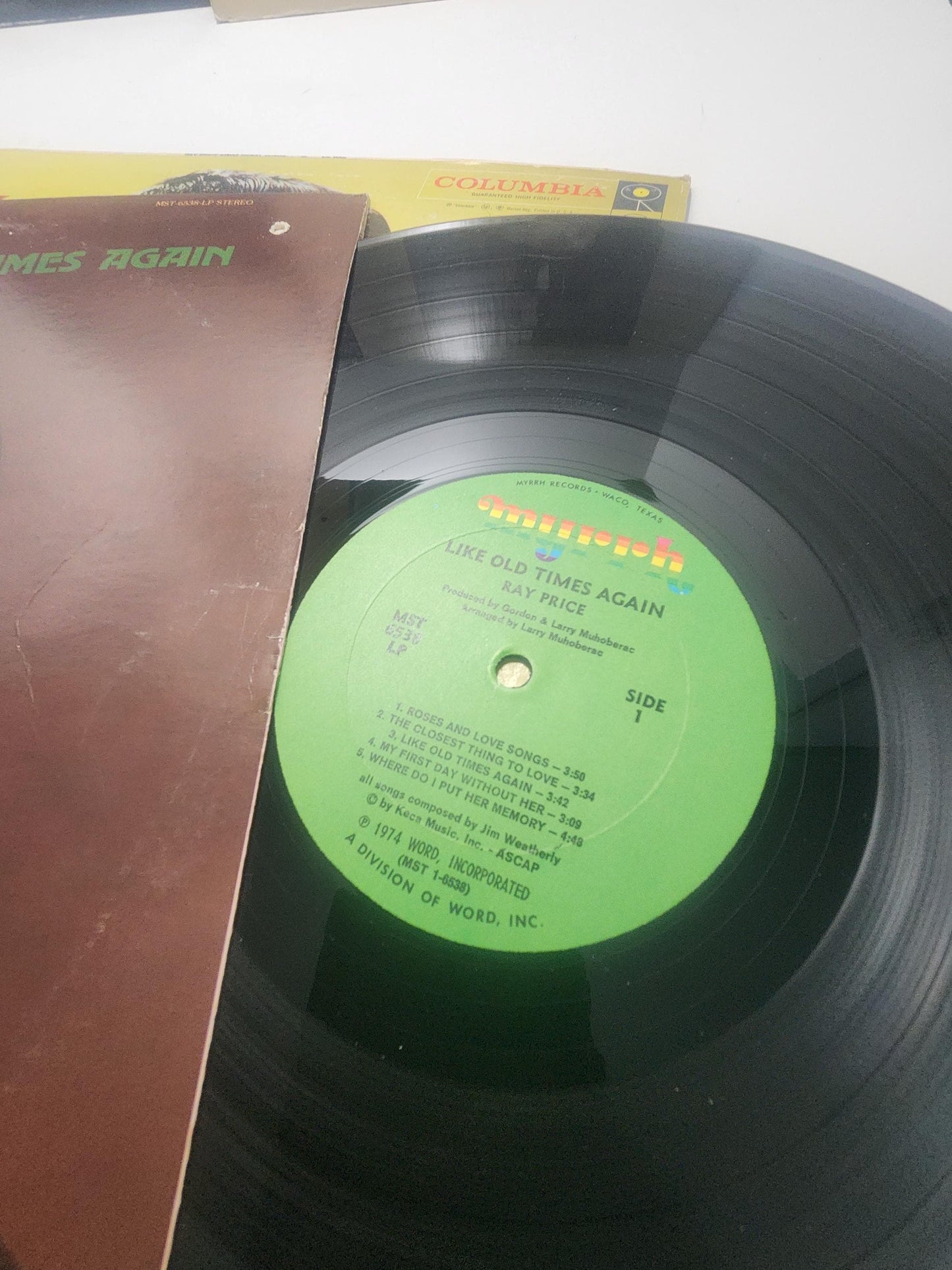 Ray Price 1960s 1970s Vinyl LP Records LOT of 4 - Records - Vinyl Records - Vinyl LP Records - Ray Price - Ray Price Records