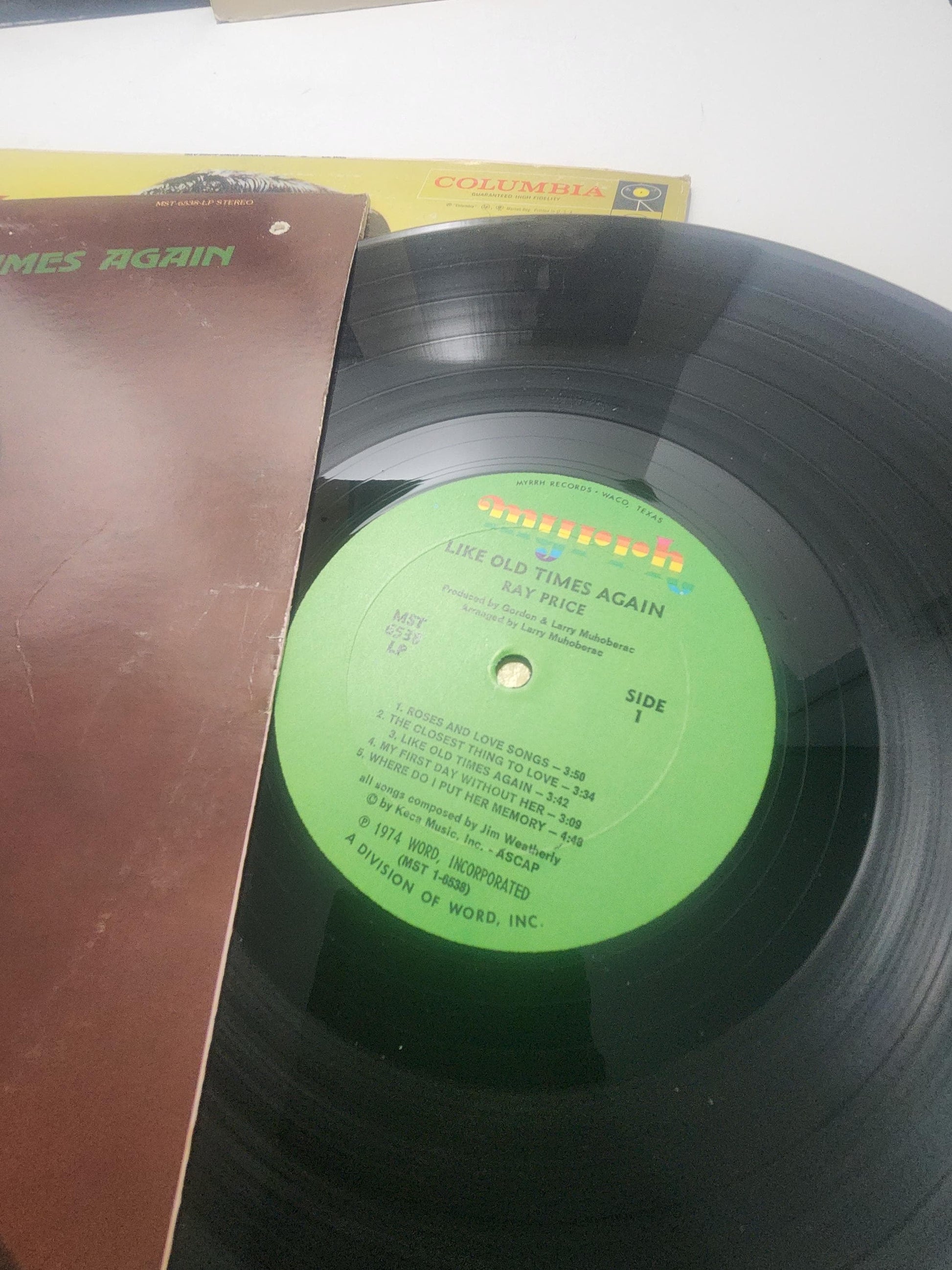 Ray Price 1960s 1970s Vinyl LP Records LOT of 4 - Records - Vinyl Records - Vinyl LP Records - Ray Price - Ray Price Records