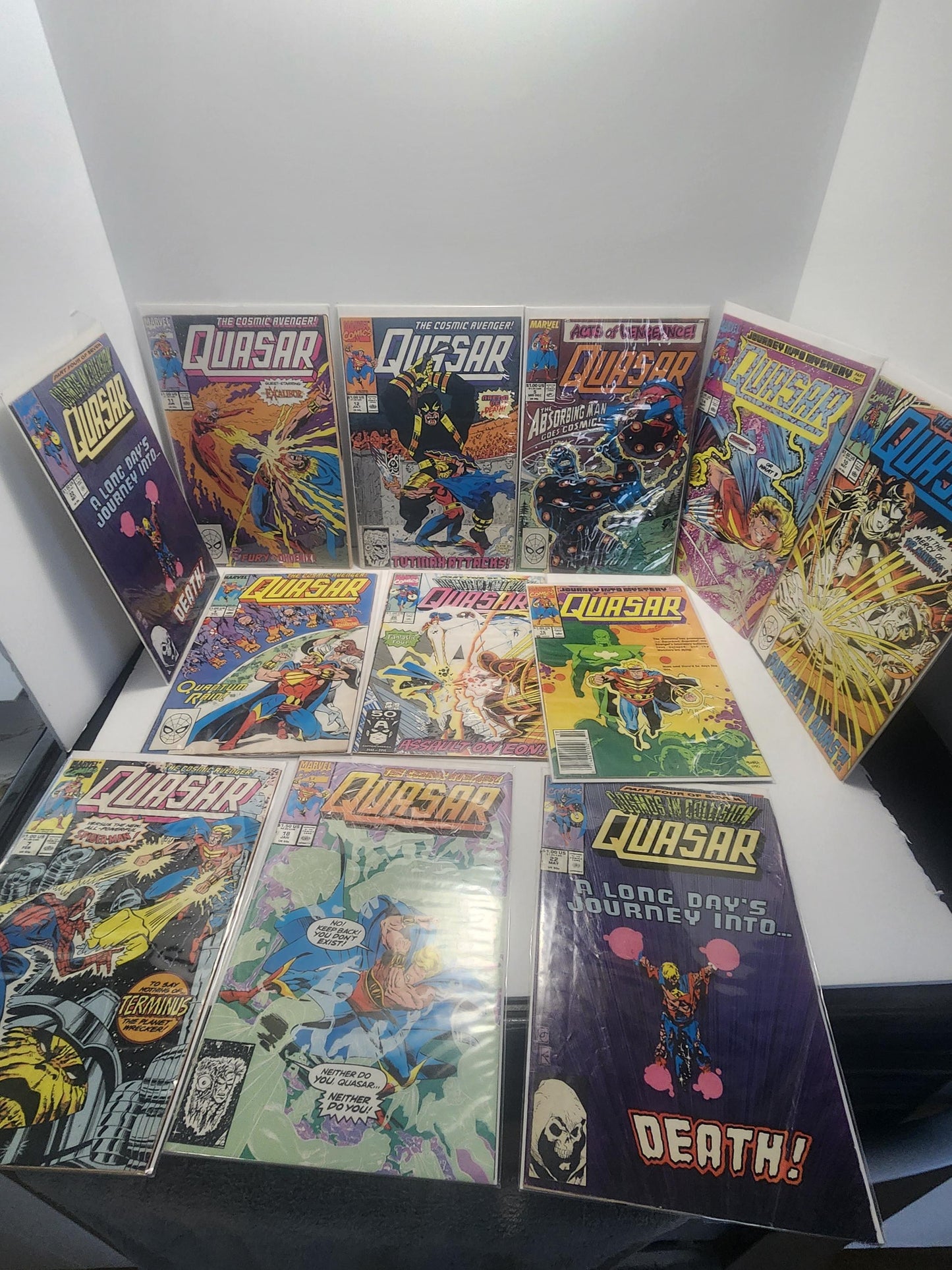 Marvel Quasar Vintage Comics LOT Of 11 - Comics - Vintage Comics - Comic Books - Quasar - Marvel - Marvel Comics