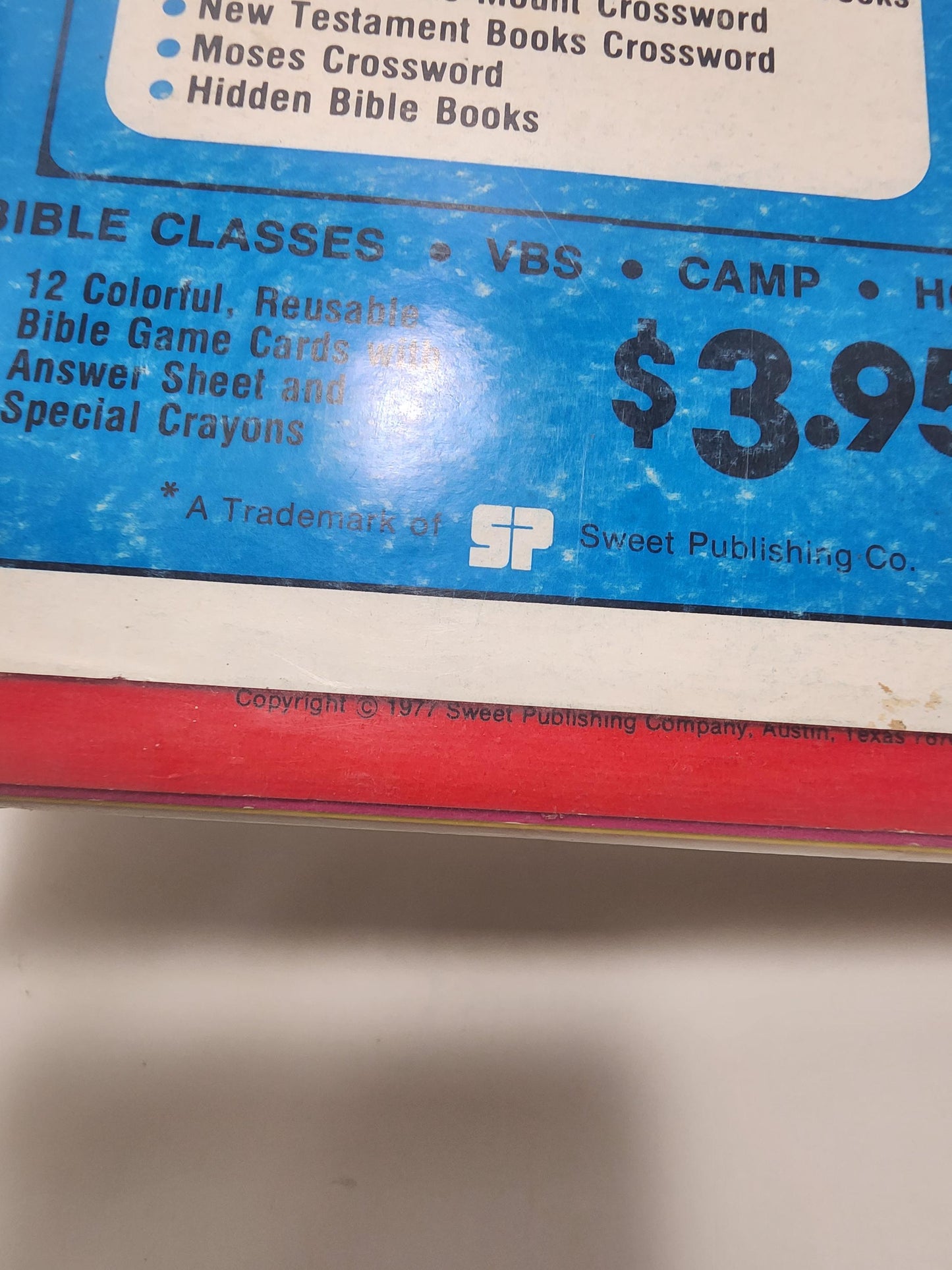 Bible Squares Vintage Games & Puzzle - Church - Church Group - Religious Games - Religion - Bible Squares - Games - Family Games - Puzzles